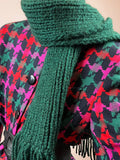 Scarf Wool Dark Green