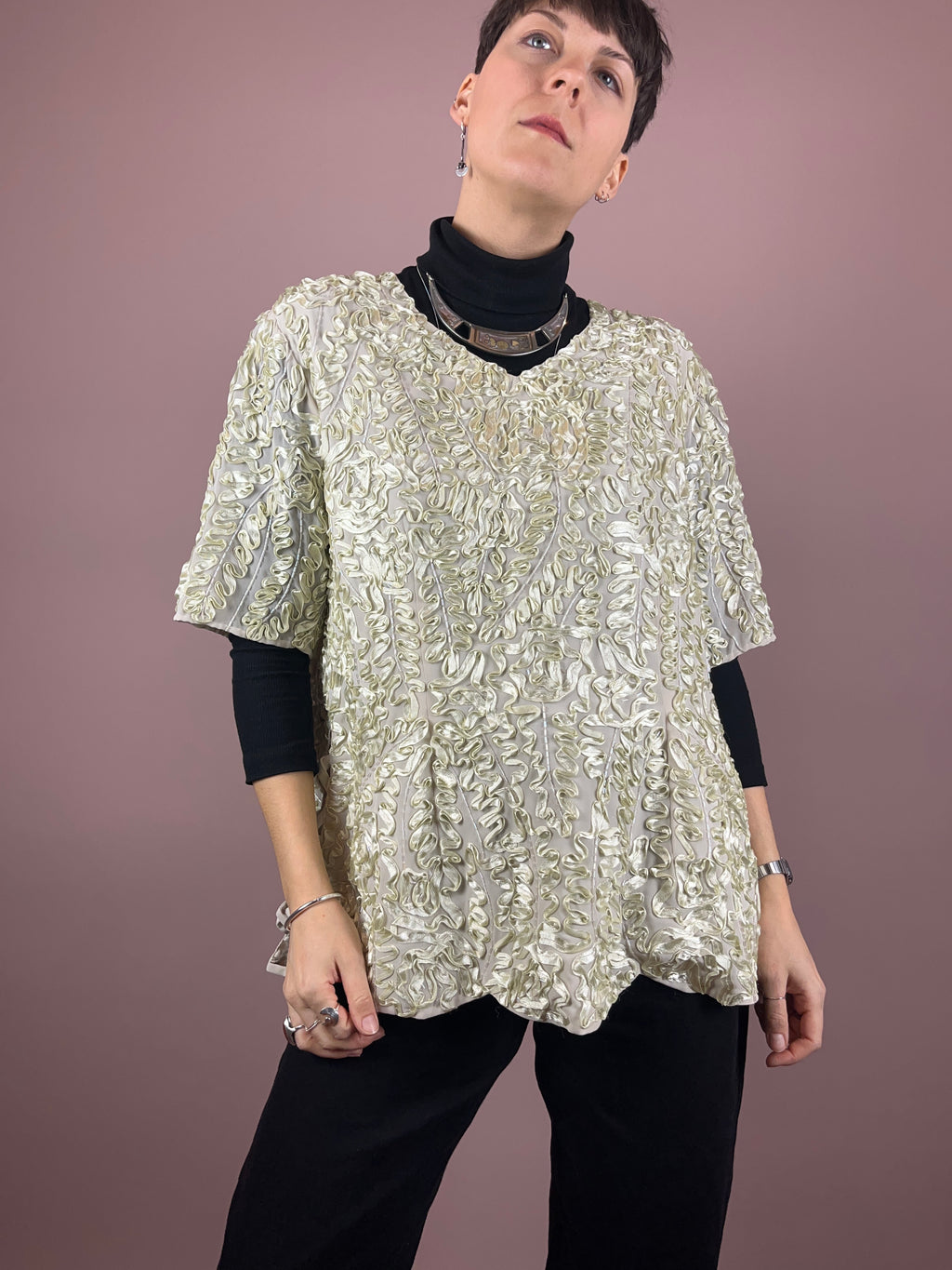Tshirt Pearls Gr. 42/44