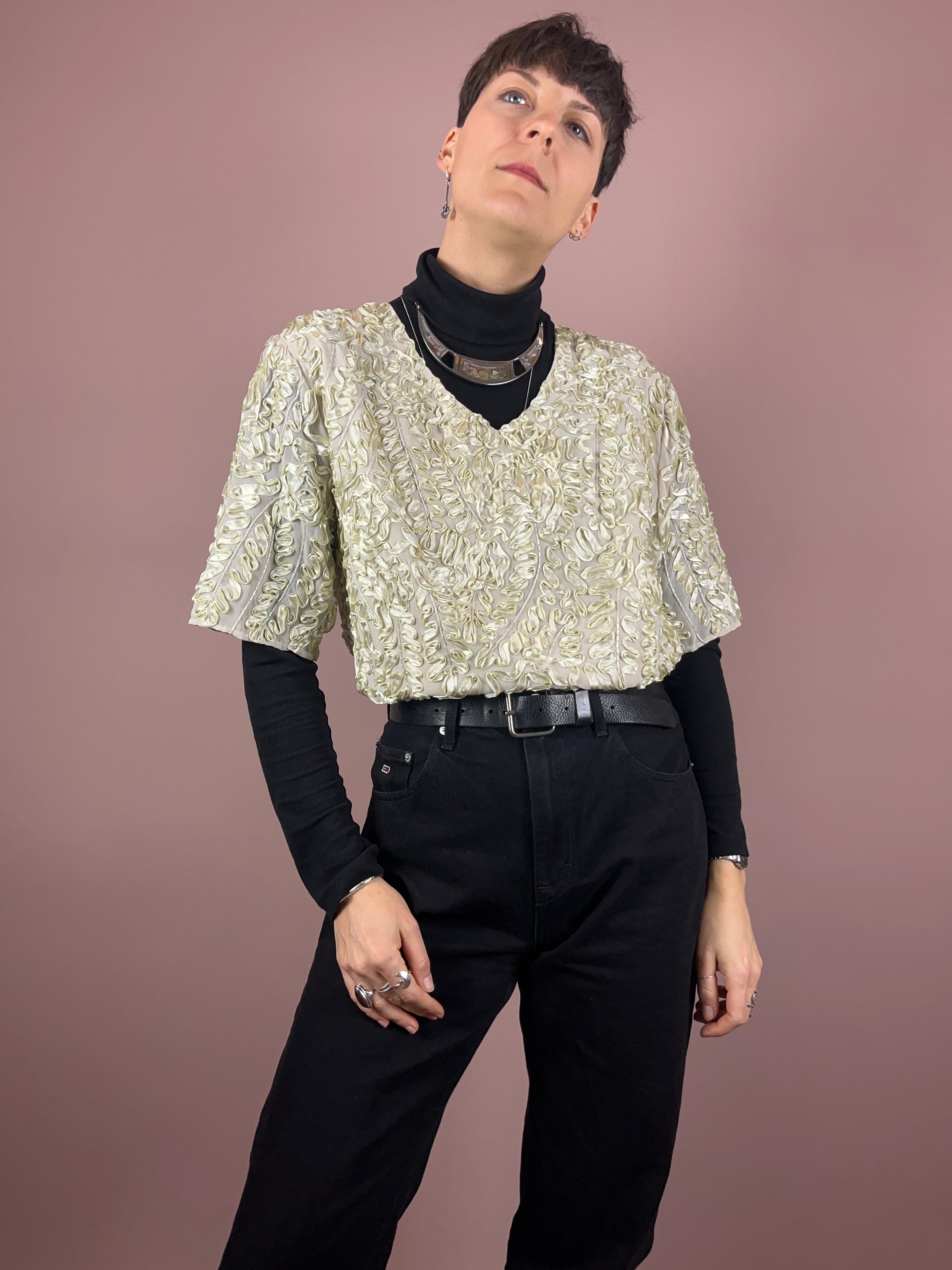 Tshirt Pearls Gr. 42/44