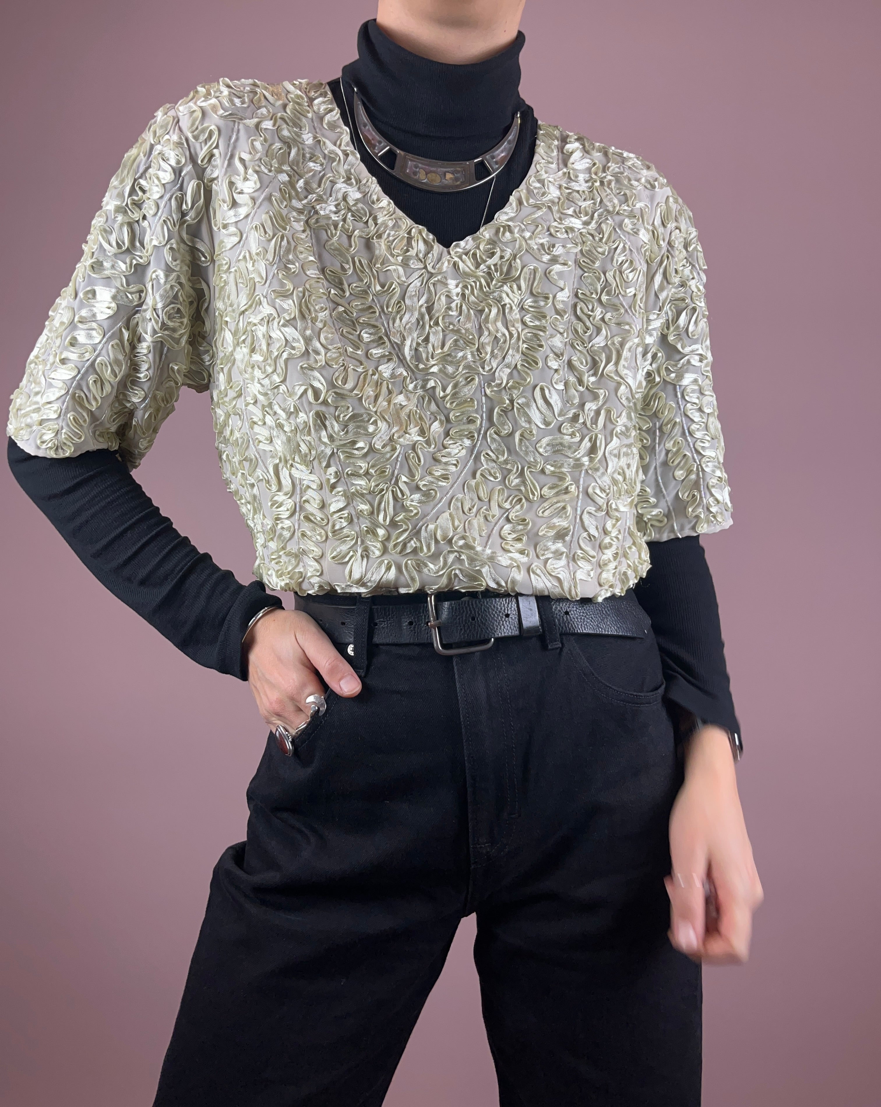 Tshirt Pearls Gr. 42/44