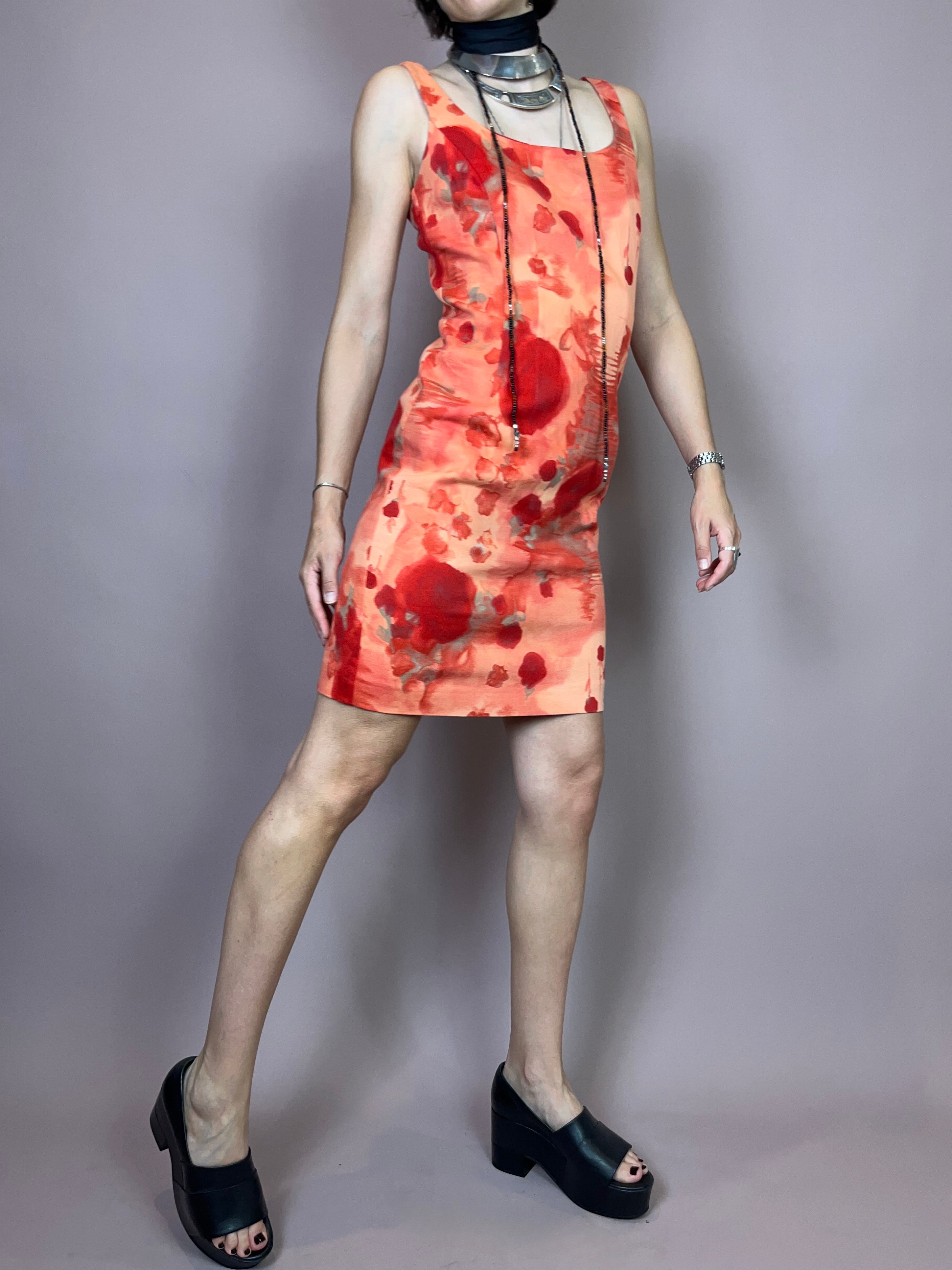 Sommerkleid Muster 90er Gr. 38