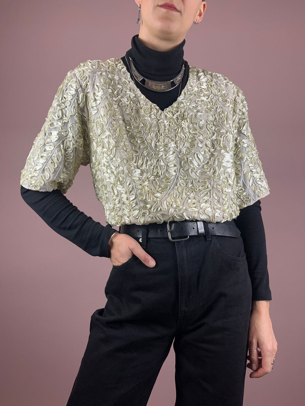 Tshirt Pearls Gr. 42/44