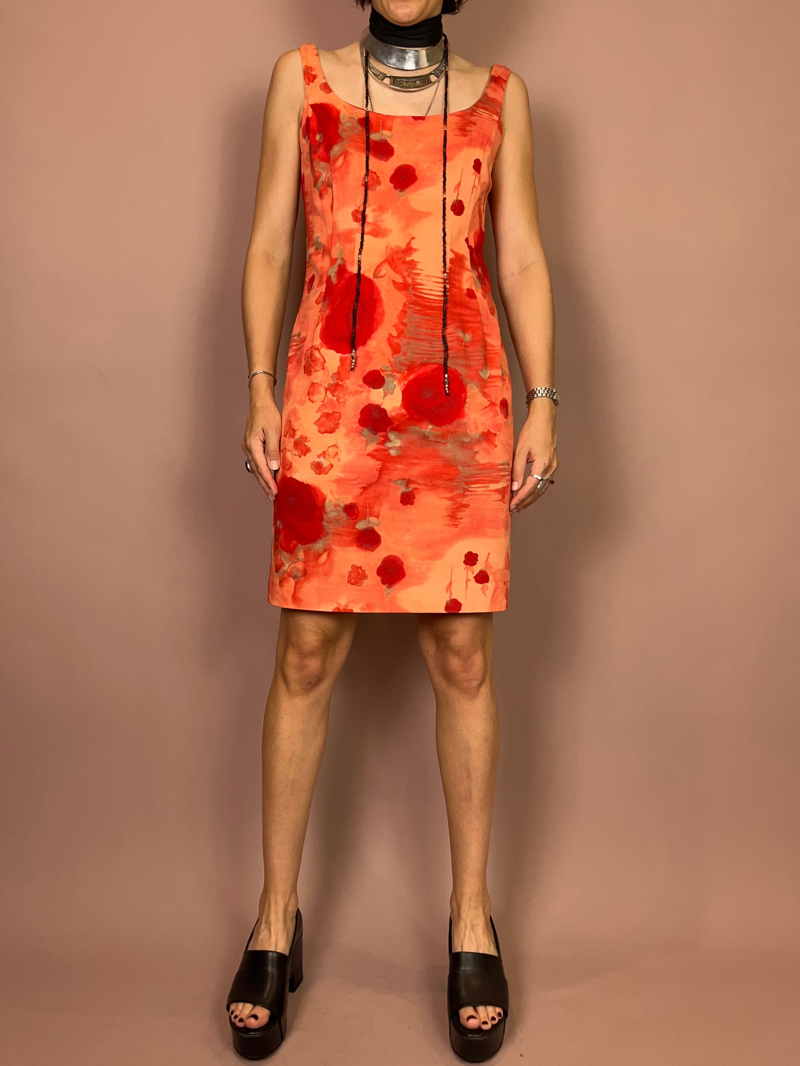 Sommerkleid Muster 90er Gr. 38