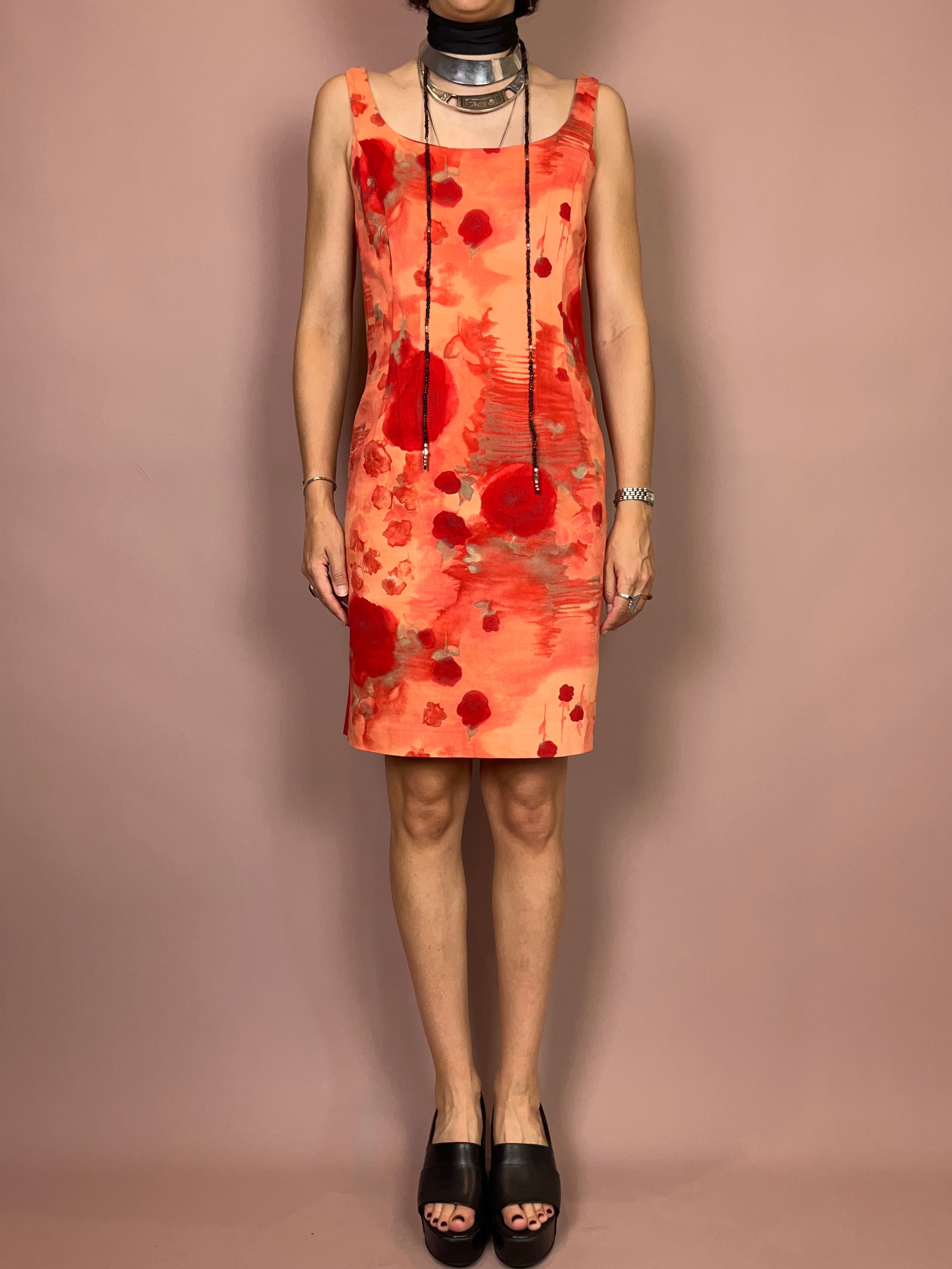 Sommerkleid Muster 90er Gr. 38