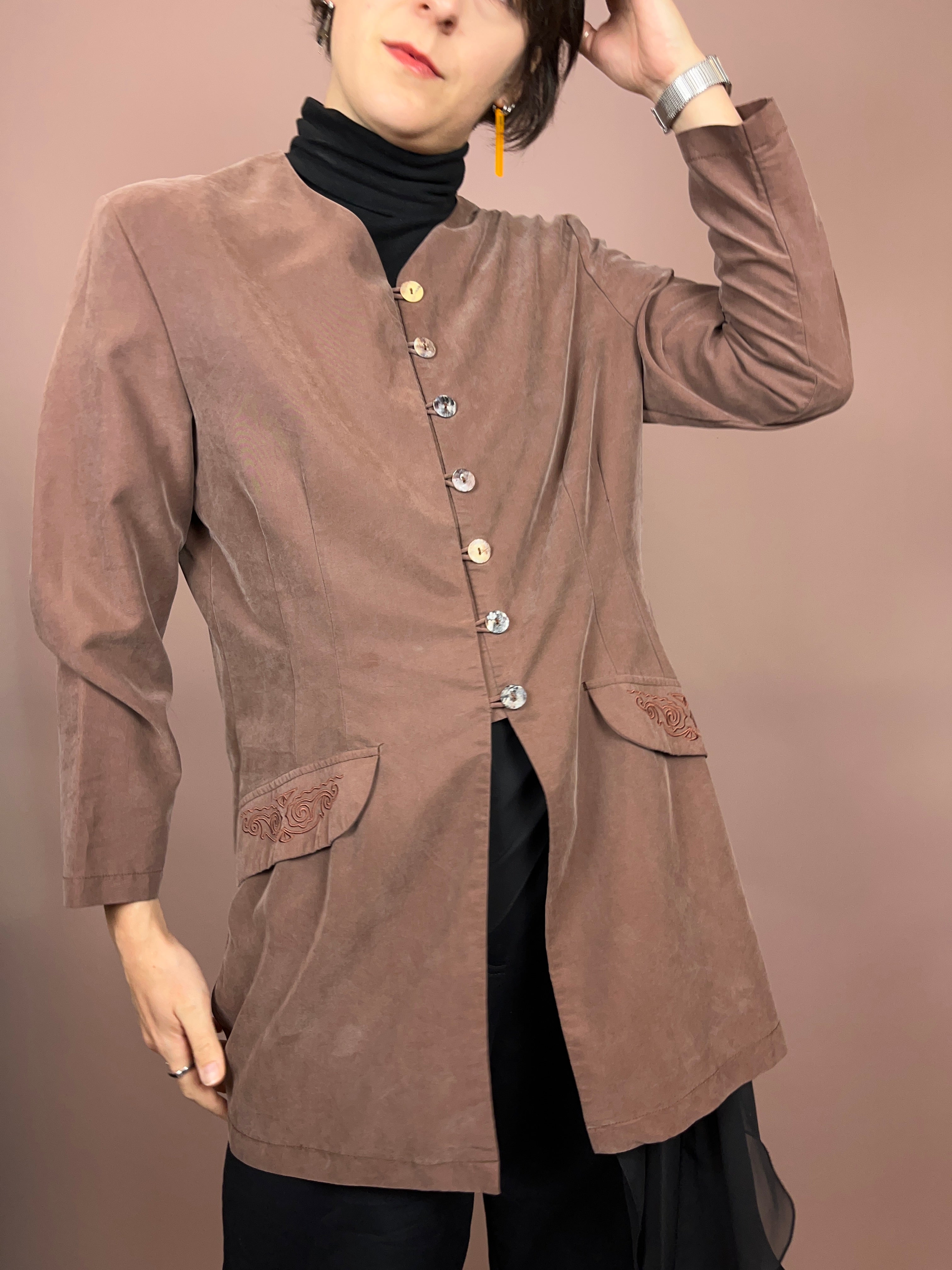Blazer Mauve Stickerei Gr. 38