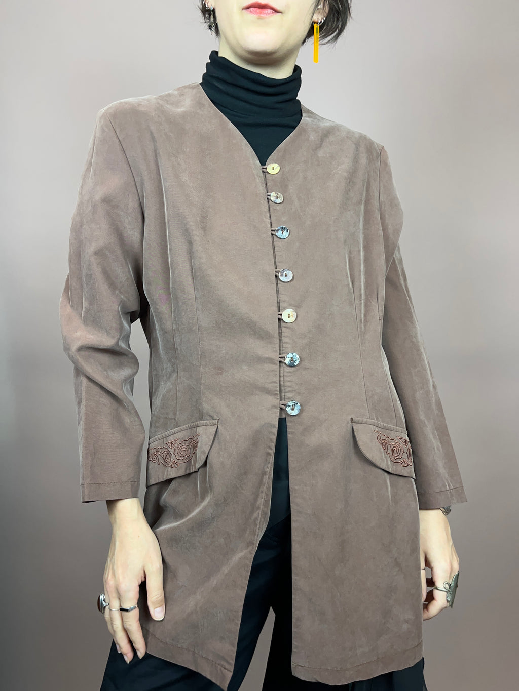 Blazer Mauve Stickerei Gr. 38