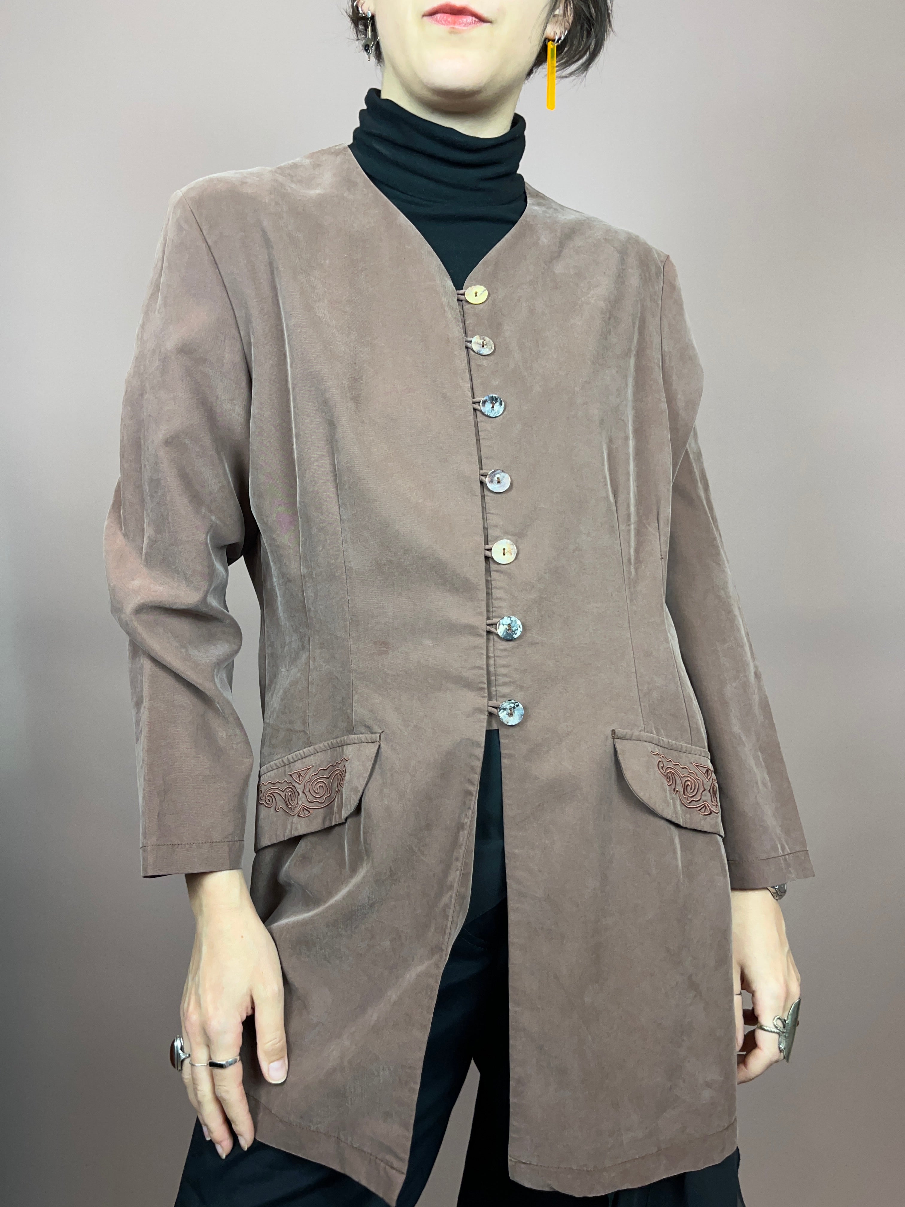 Blazer Mauve Stickerei Gr. 38
