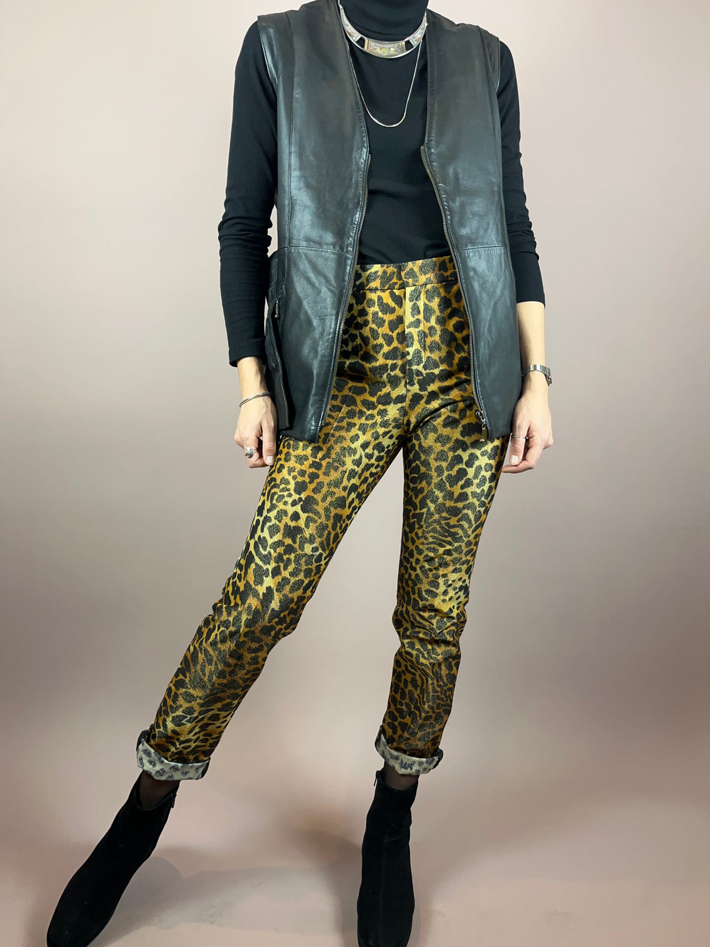 Leo Pants Glitter Silk Gr. 36