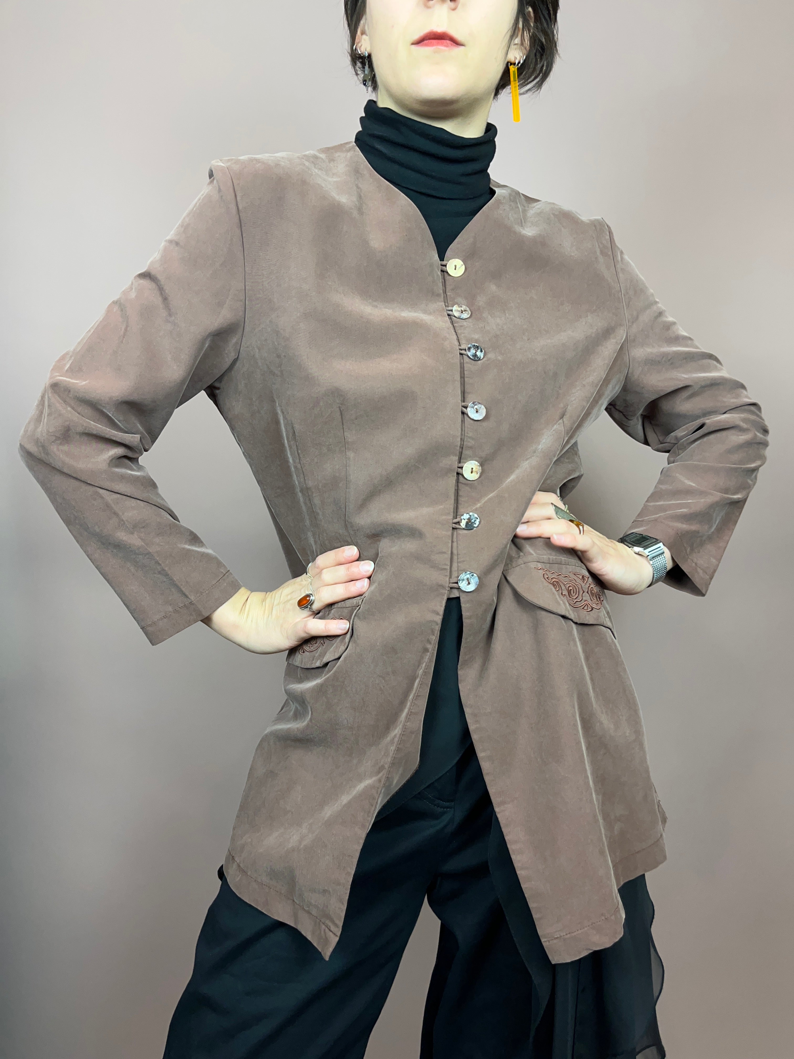 Blazer Mauve Stickerei Gr. 38