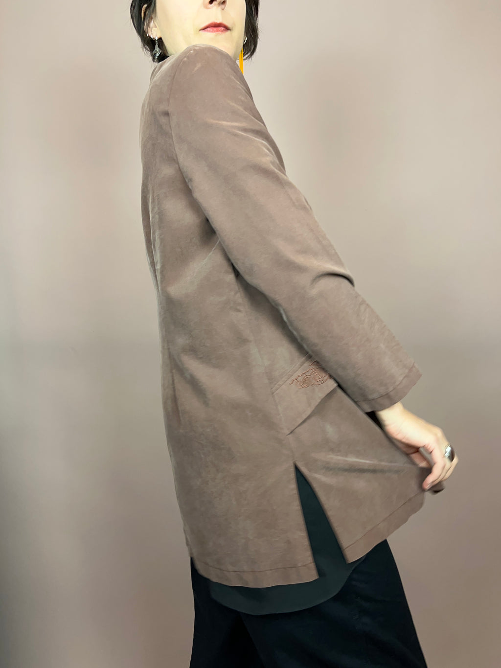 Blazer Mauve Stickerei Gr. 38