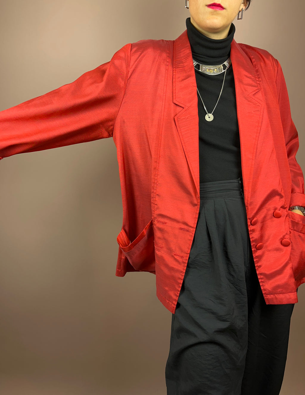 Blazer Shiny Red Gr. 38