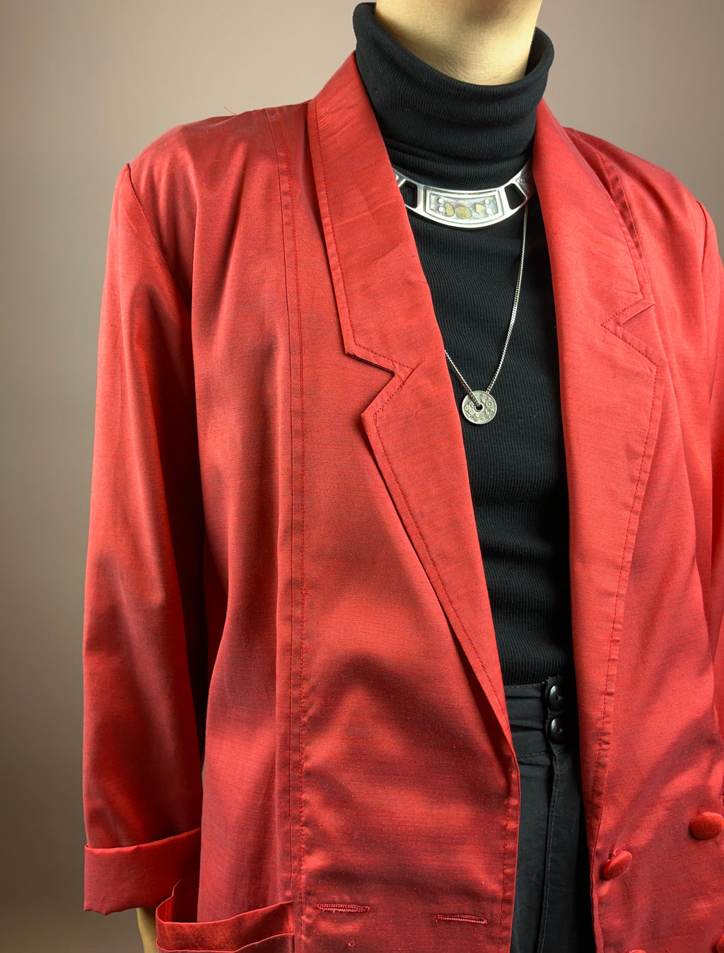 Blazer Shiny Red Gr. 38