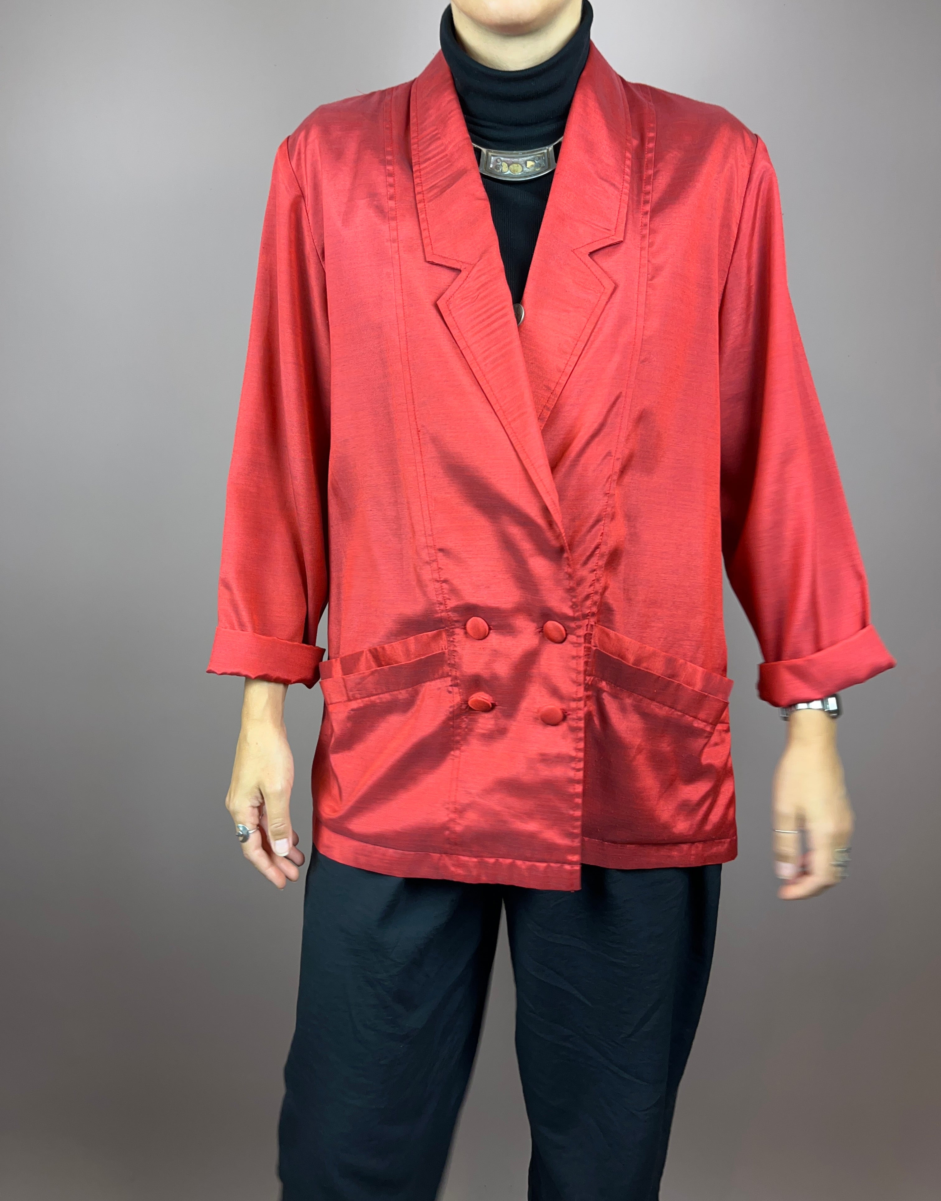 Blazer Shiny Red Gr. 38