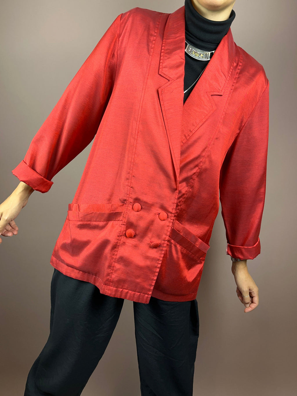 Blazer Shiny Red Gr. 38