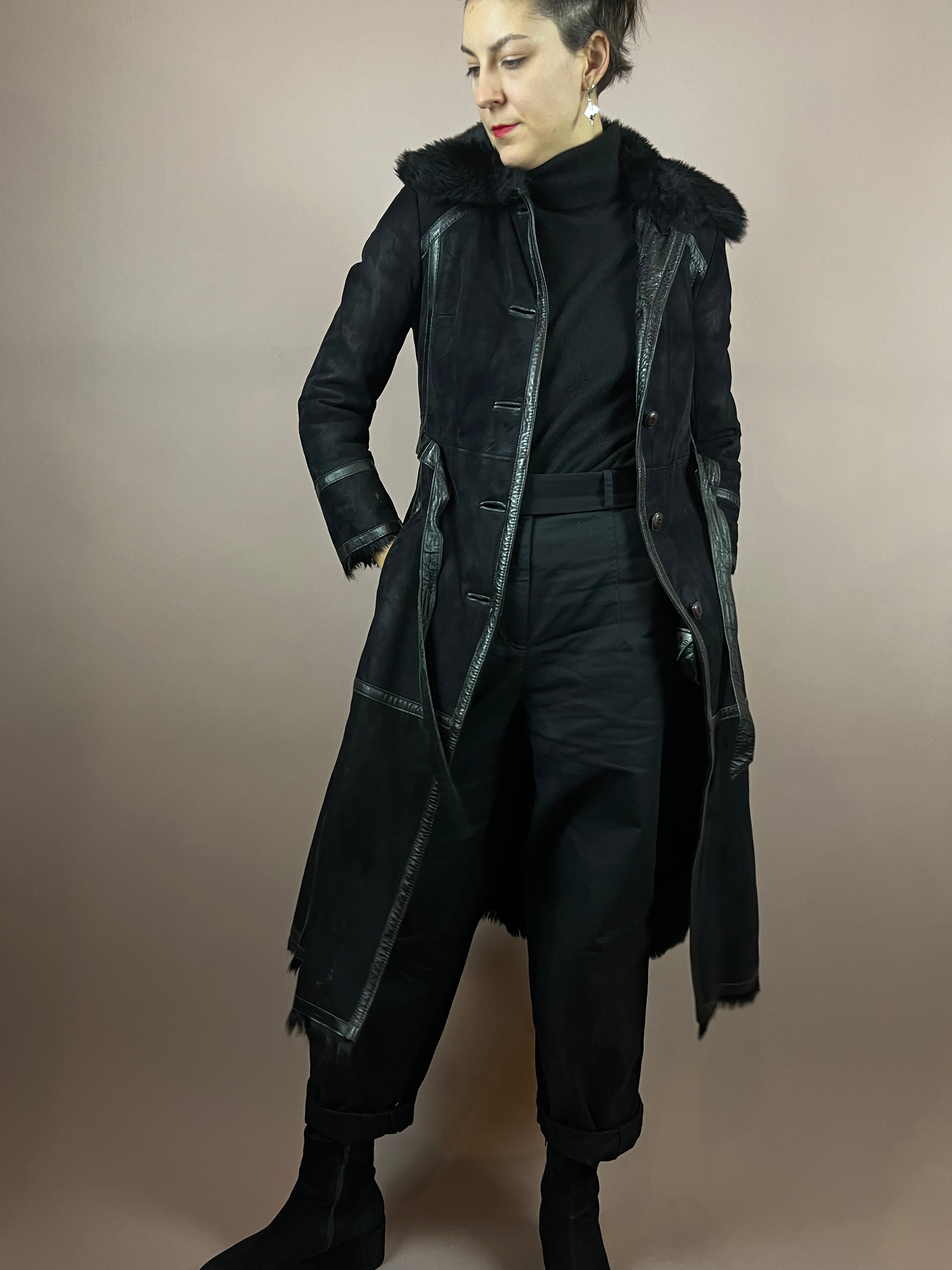 Penny Lane Coat Black Gr. 34
