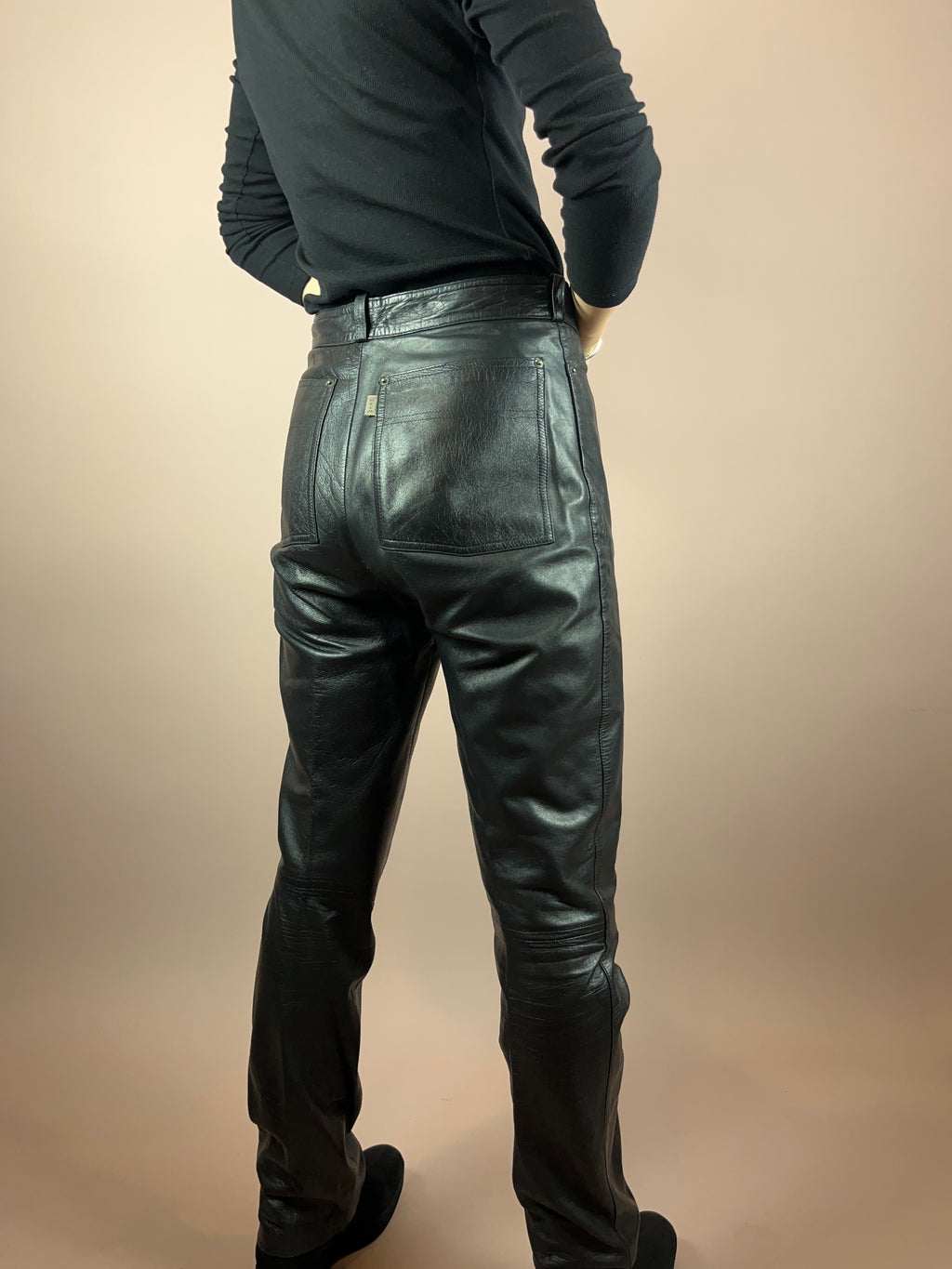 Leatherpants Glossy Gr. 38