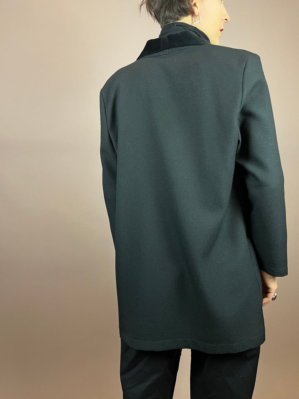 Blazer Black Velvet Gr. 38/40
