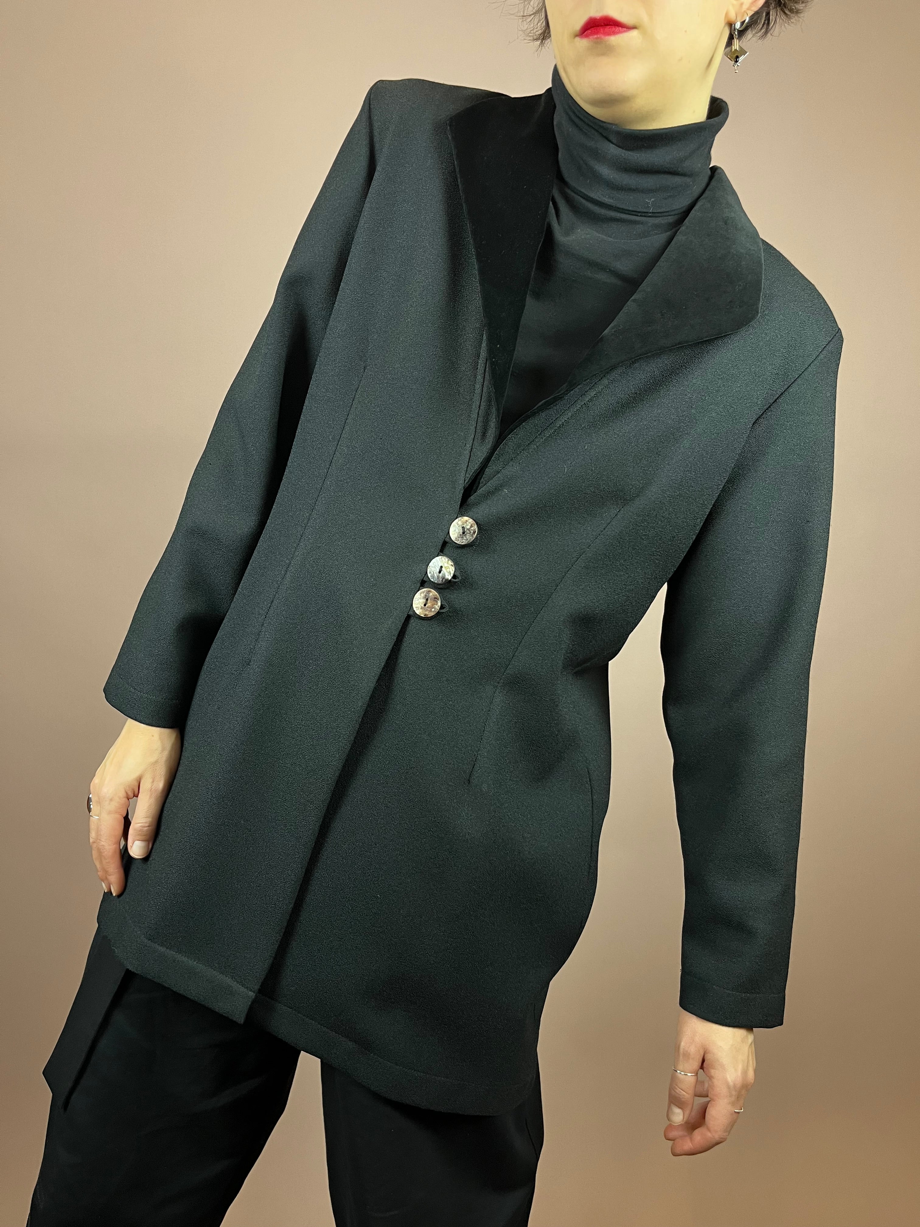 Blazer Black Velvet Gr. 38/40
