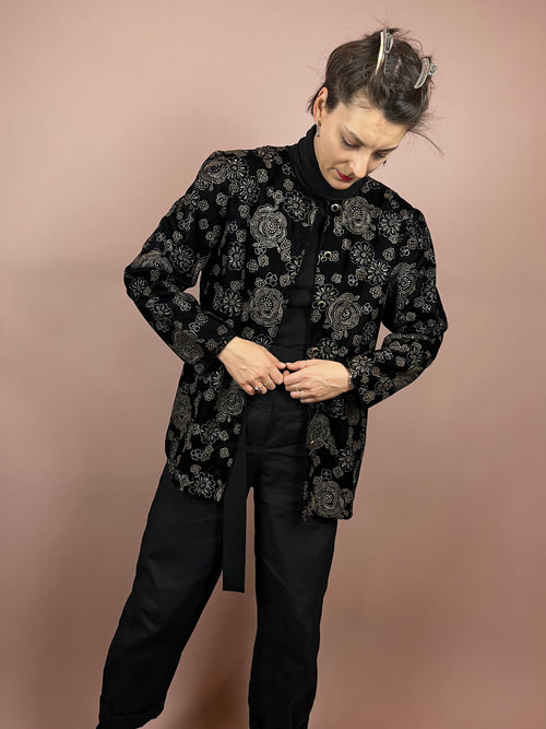 Blazer Velvet Glitter Gr. 44