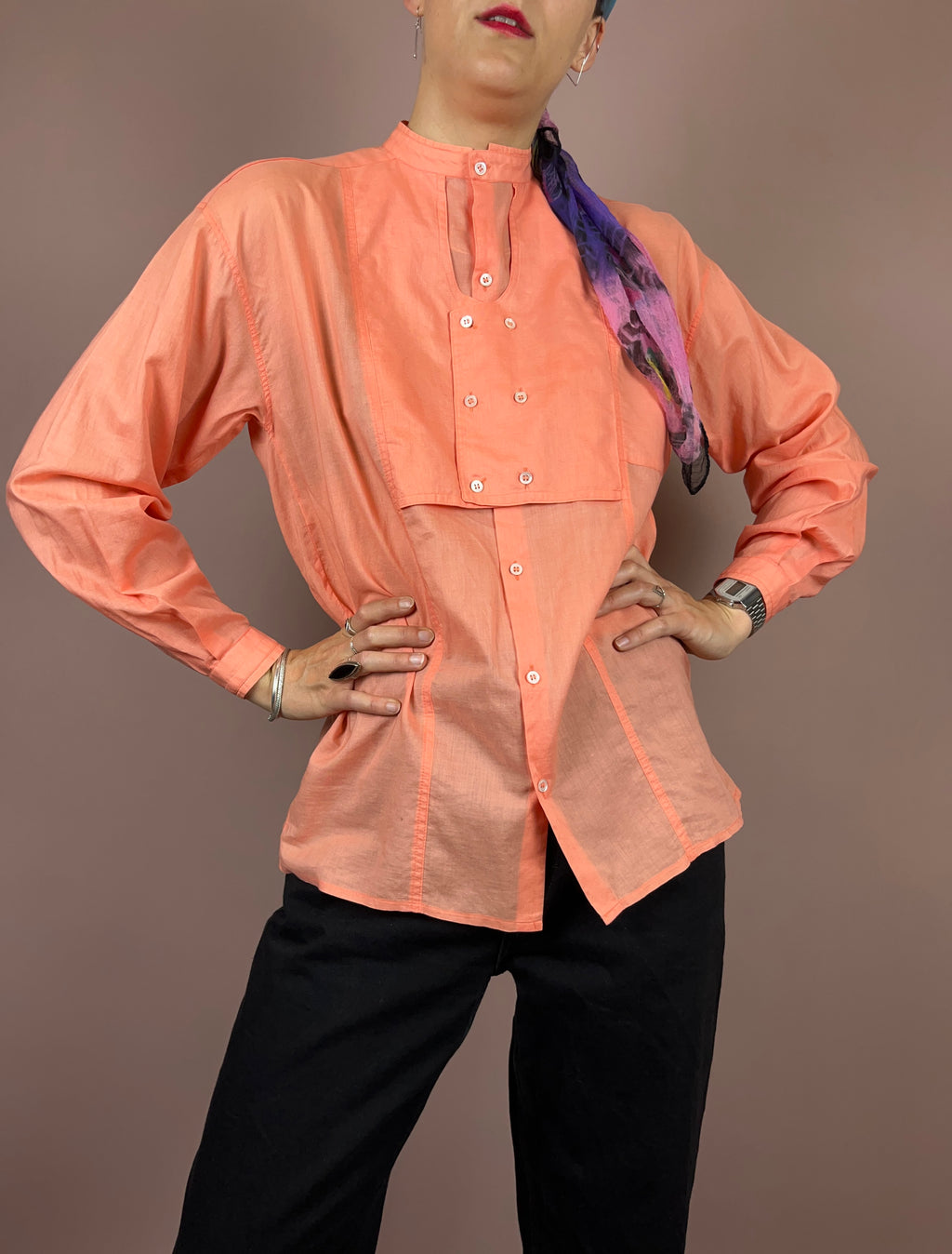 Shirt Salmon Gr. 36