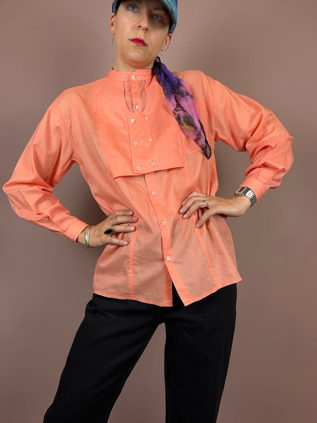 Shirt Salmon Gr. 36