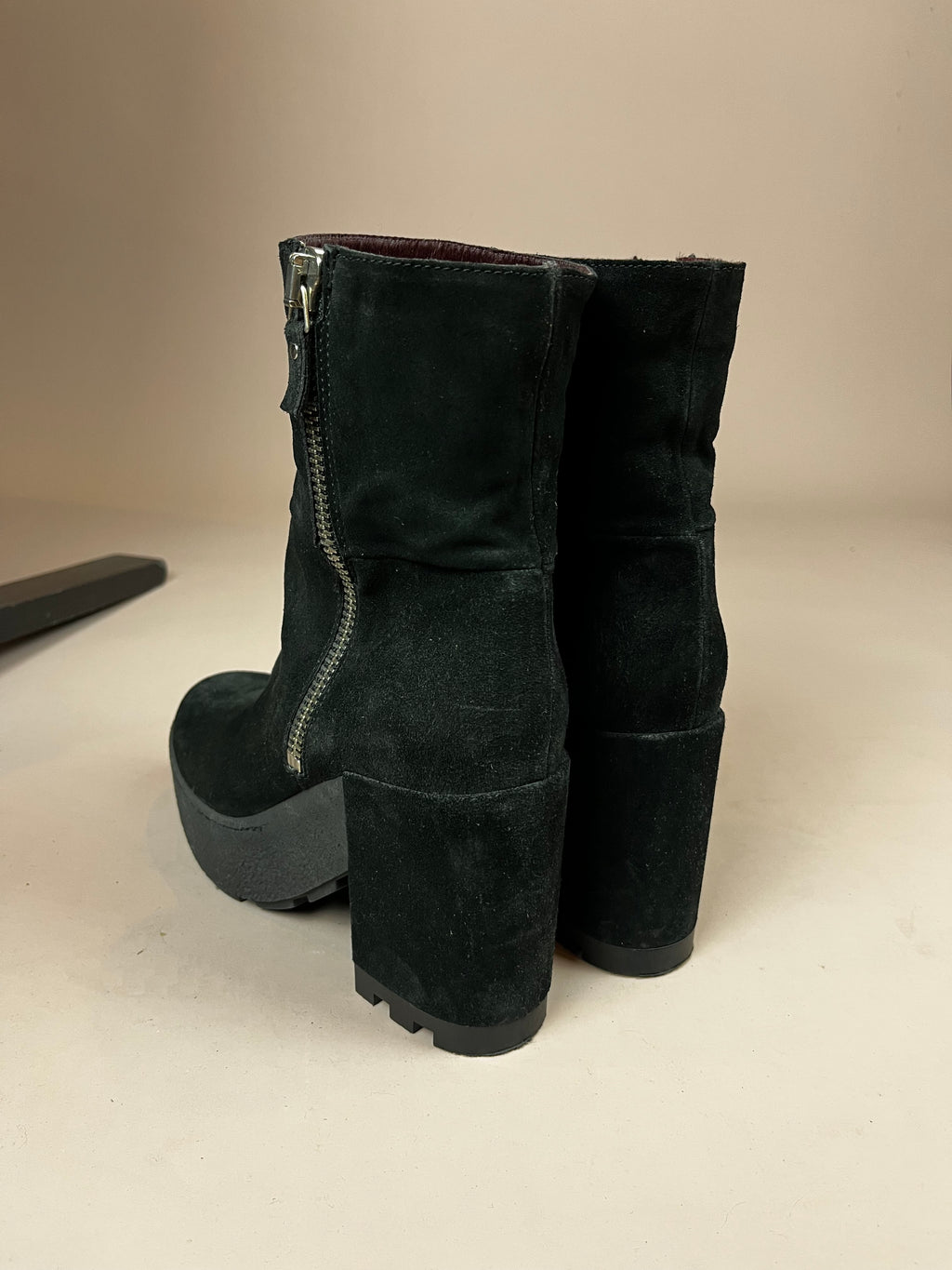 Vic Matiè Boots Suede Plateau Size 38