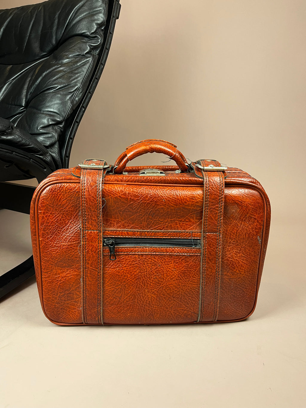 Suitcase Leather Fox Small