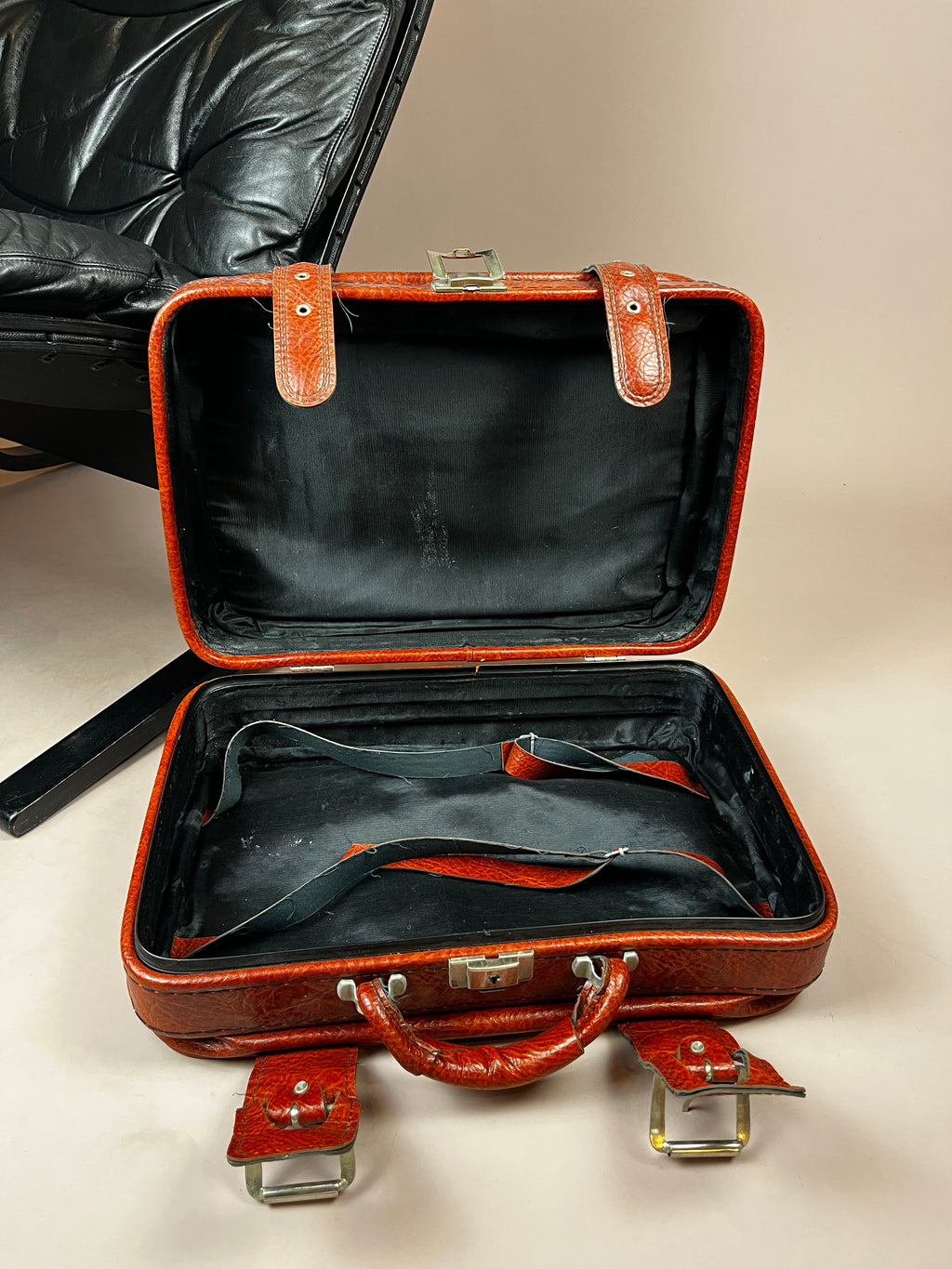 Suitcase Leather Fox Small