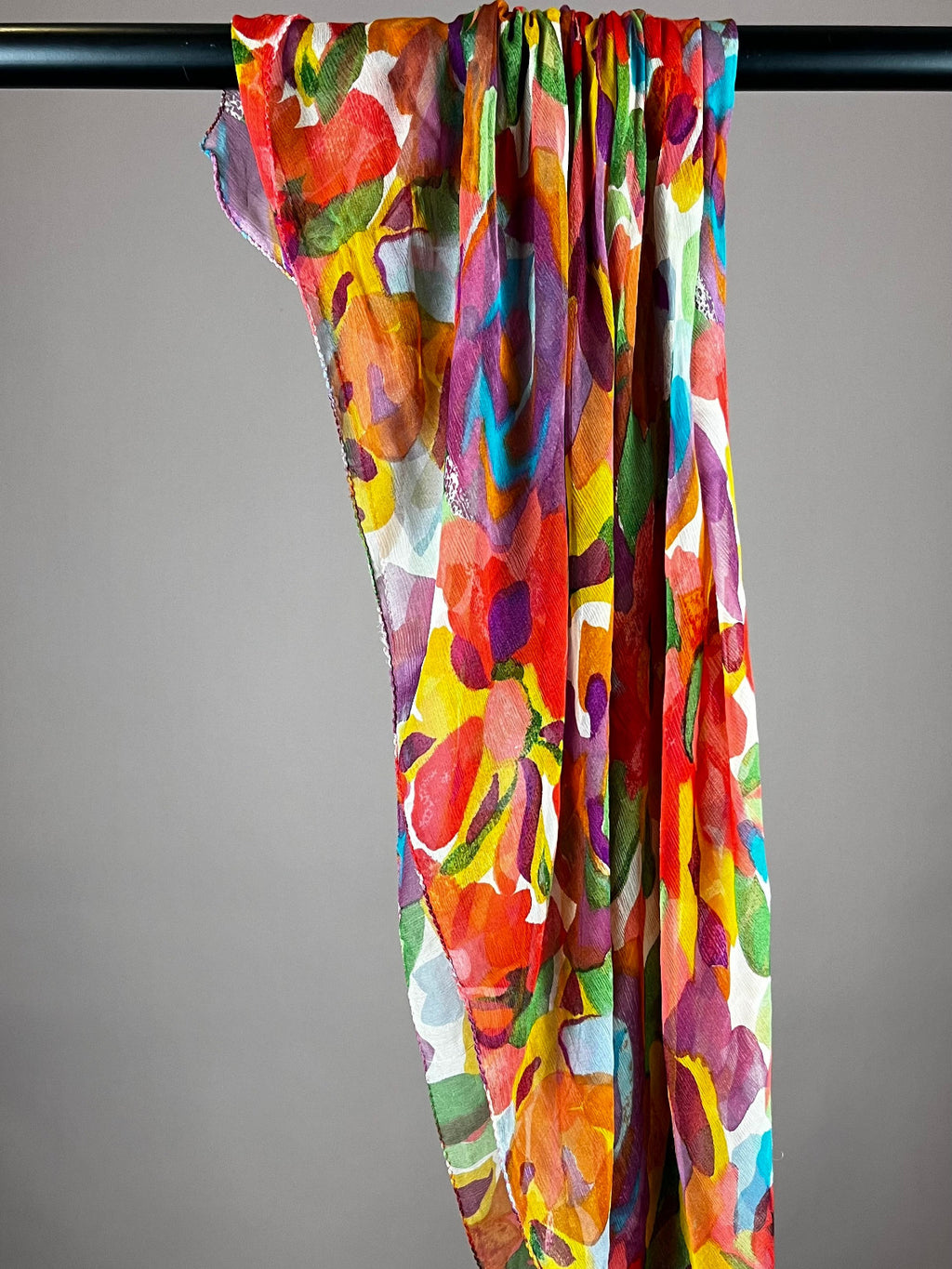 Silk Scarf Red