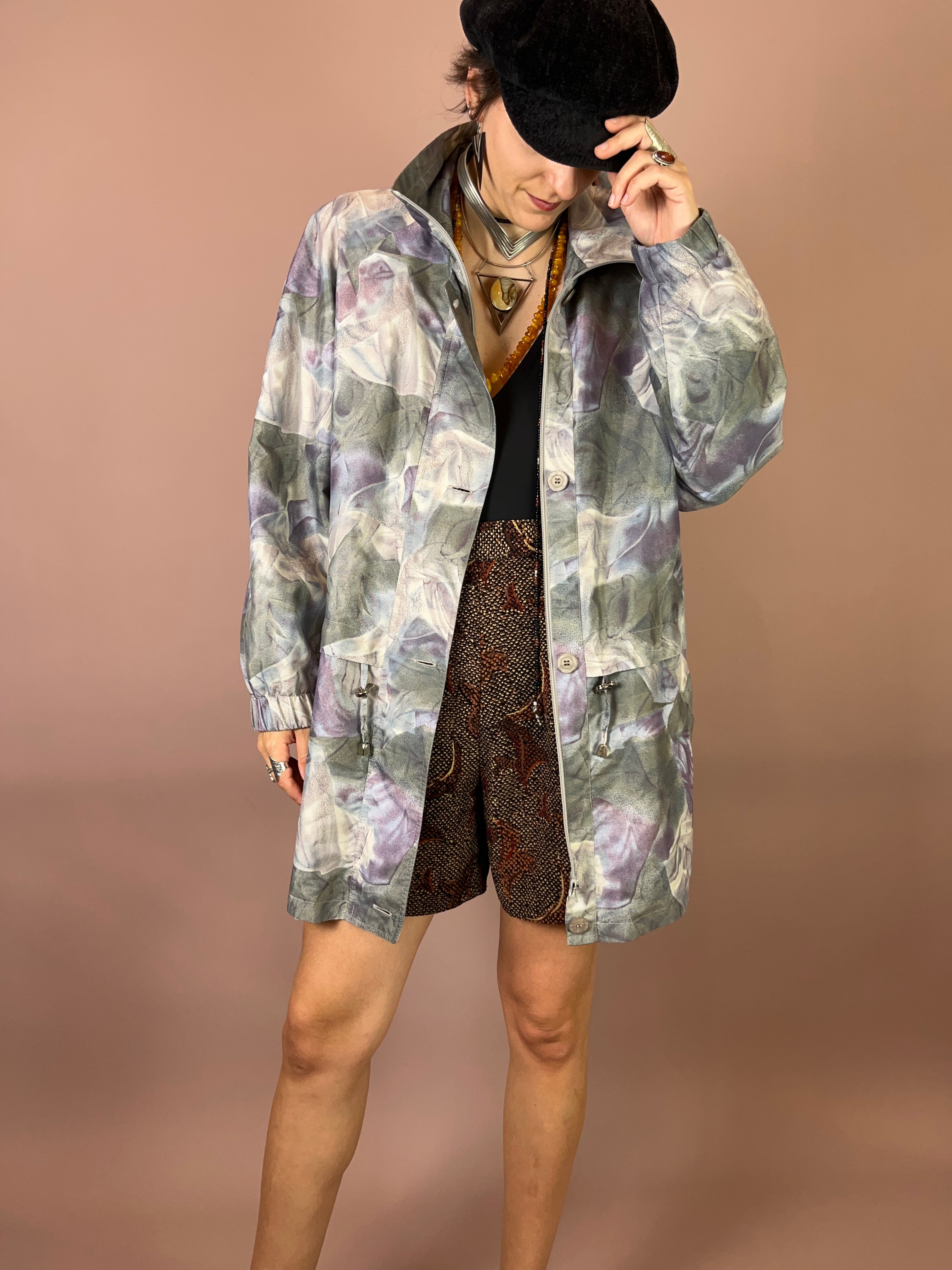 Übergangsjacke Aquarell Gr. 40