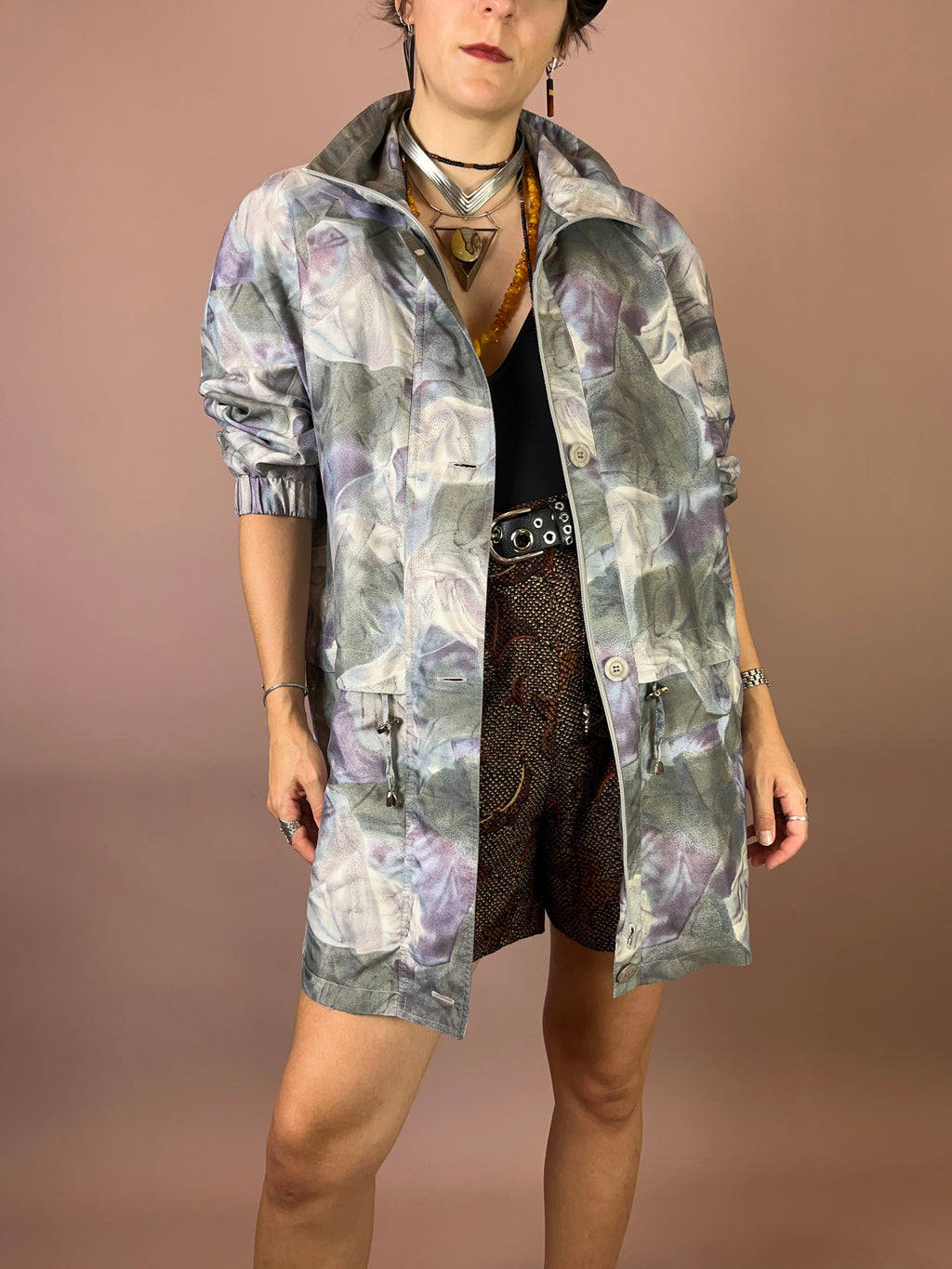 Übergangsjacke Aquarell Gr. 40