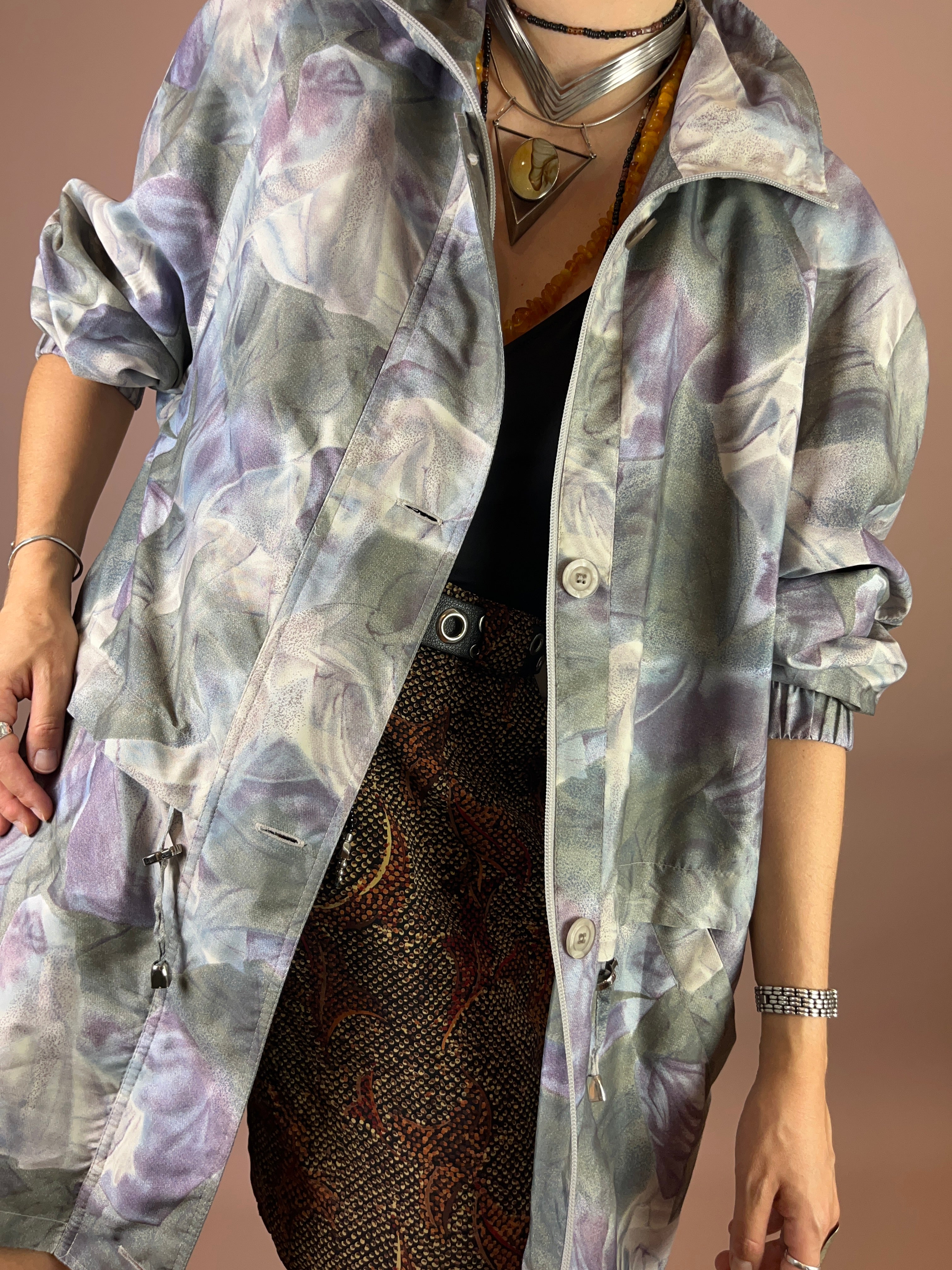 Übergangsjacke Aquarell Gr. 40