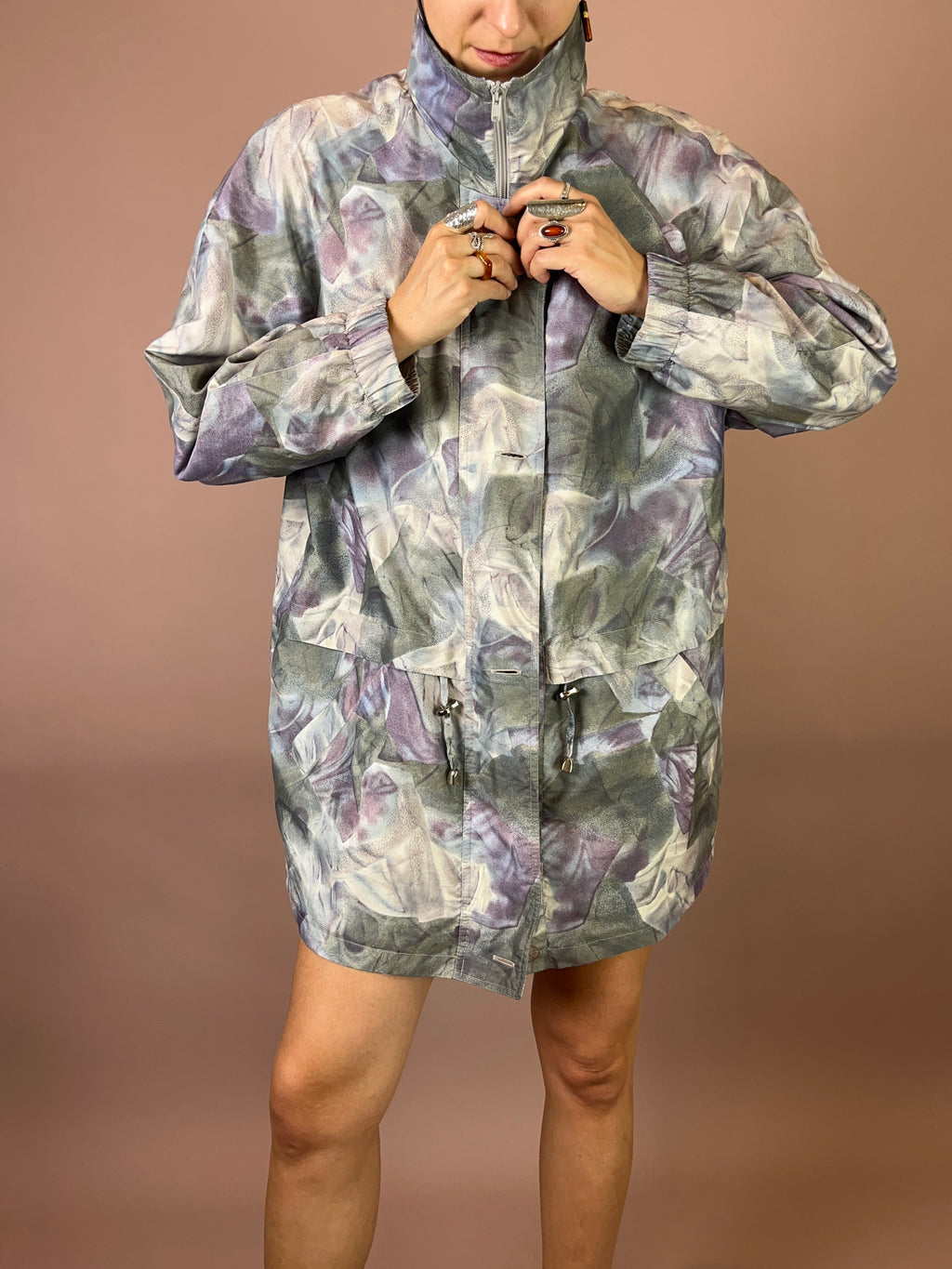 Übergangsjacke Aquarell Gr. 40