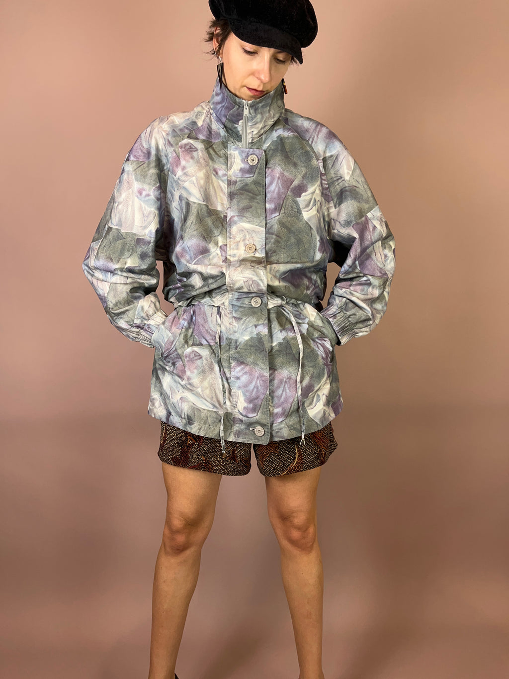 Übergangsjacke Aquarell Gr. 40