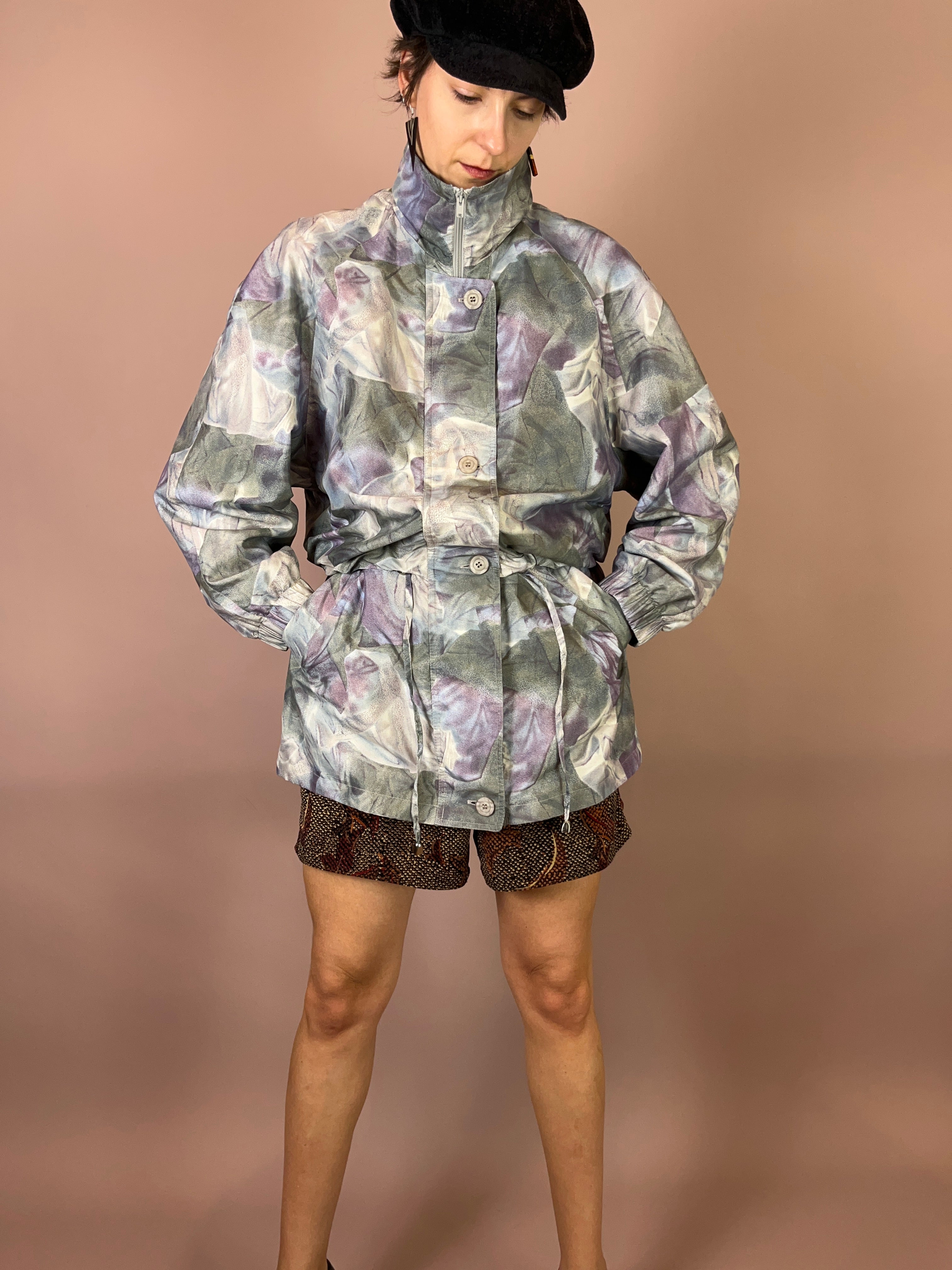 Übergangsjacke Aquarell Gr. 40