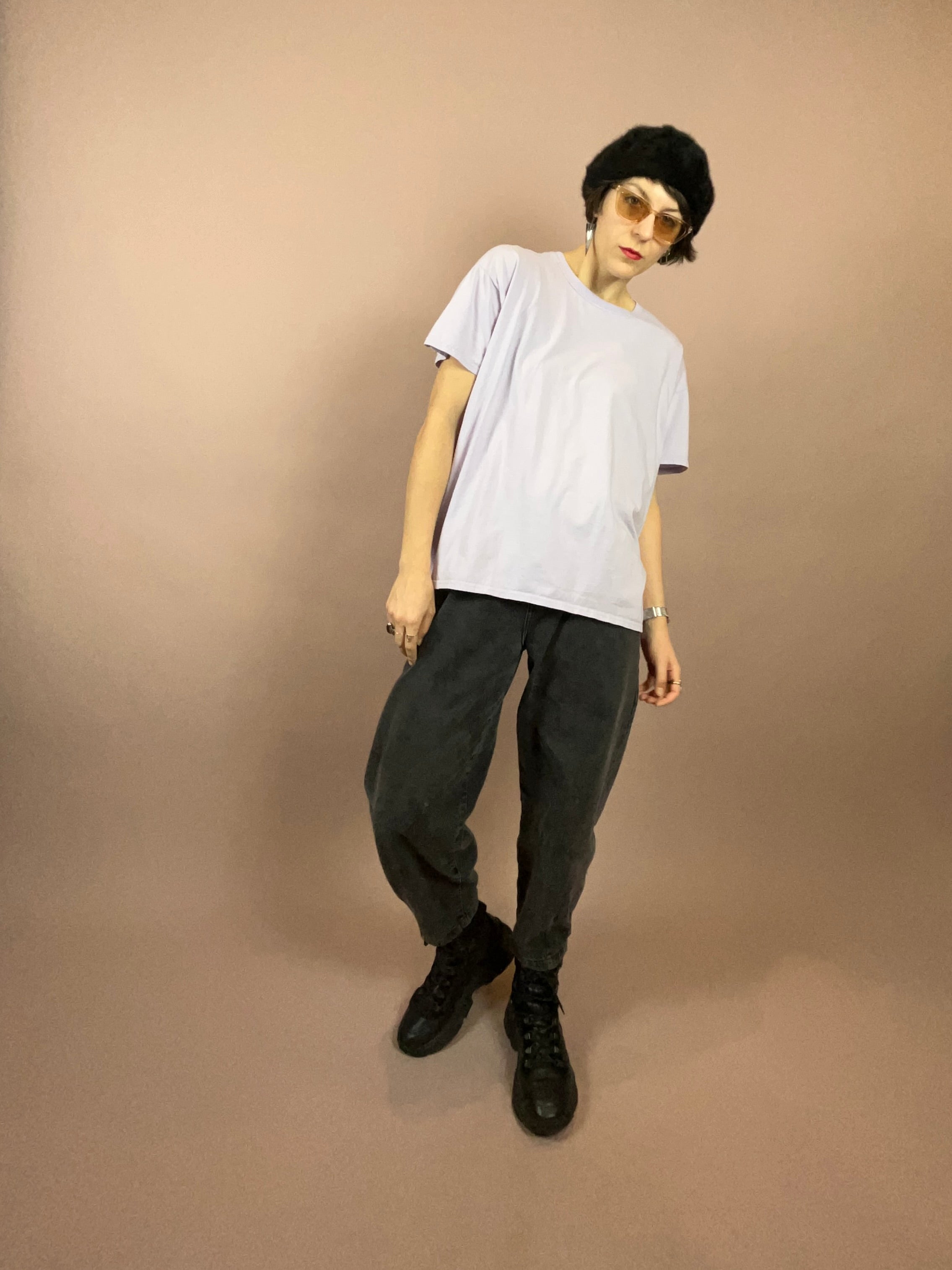 T-Shirt Flieder Gr. XL