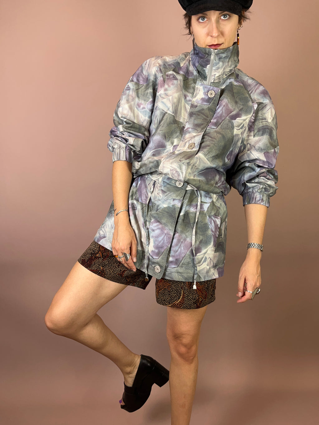 Übergangsjacke Aquarell Gr. 40