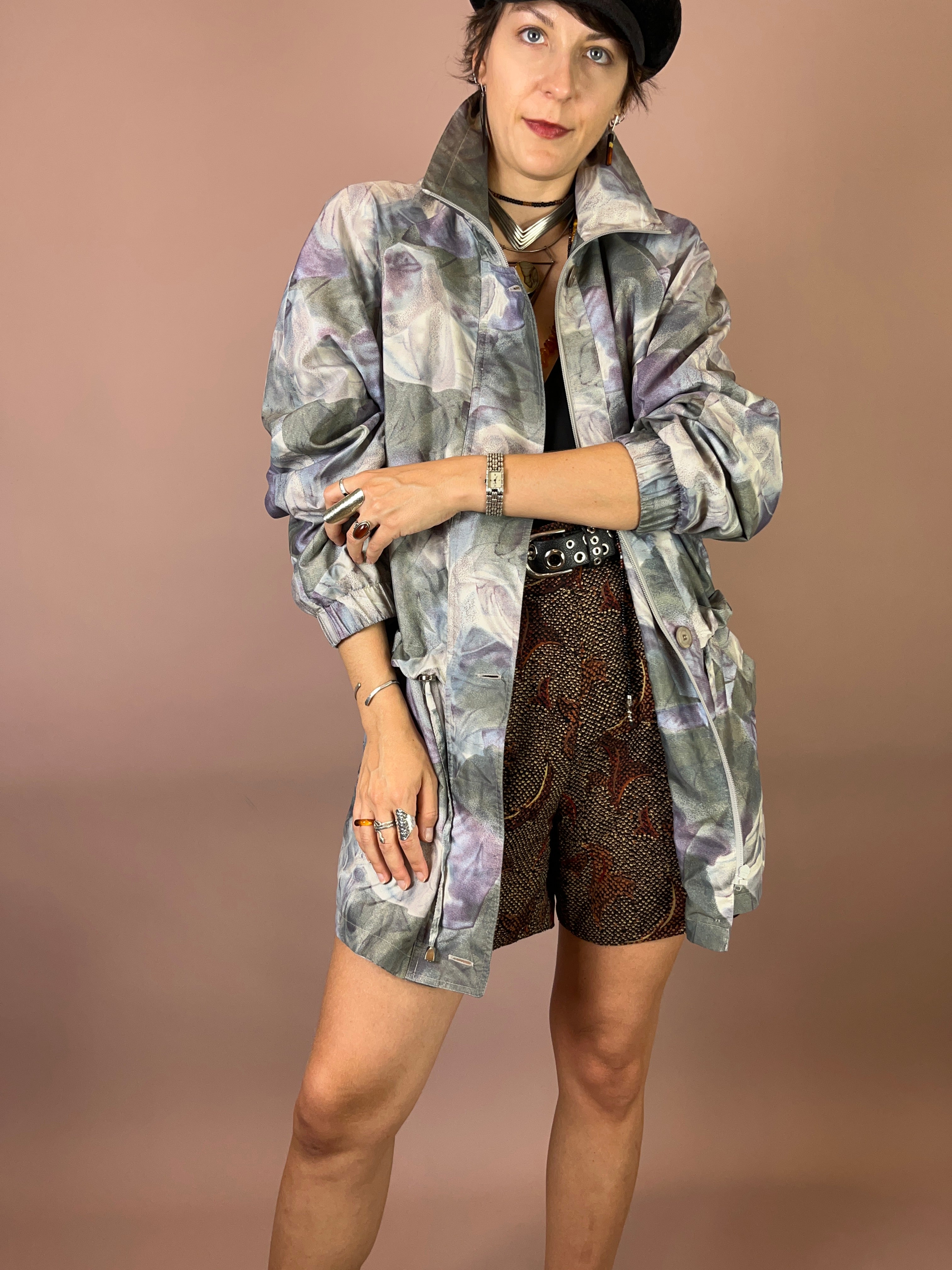 Übergangsjacke Aquarell Gr. 40