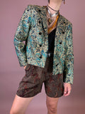 Blazer Glitzer Gold Gr. 40