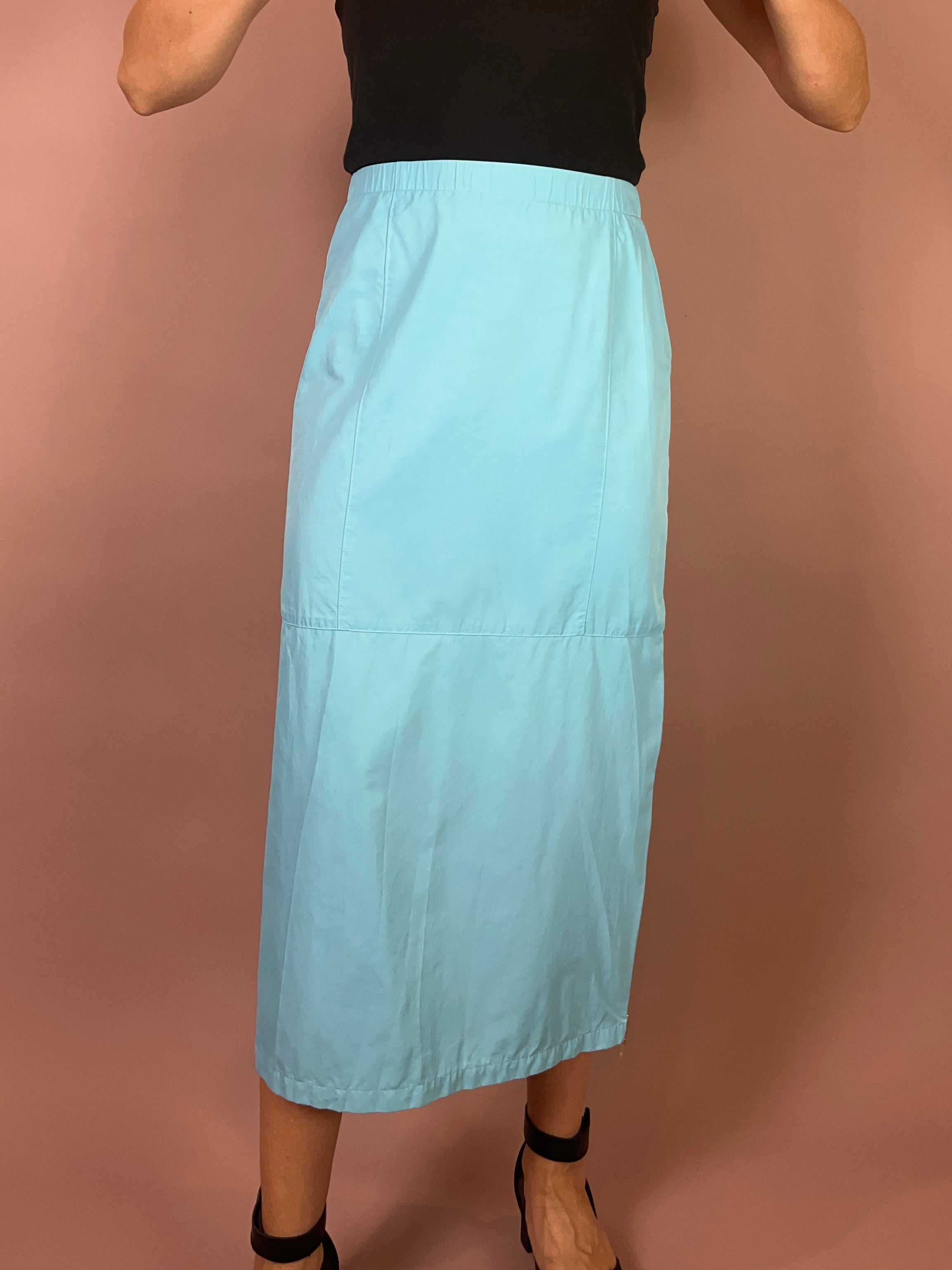 Sporty Rock Hellblau Y2K Gr. 36