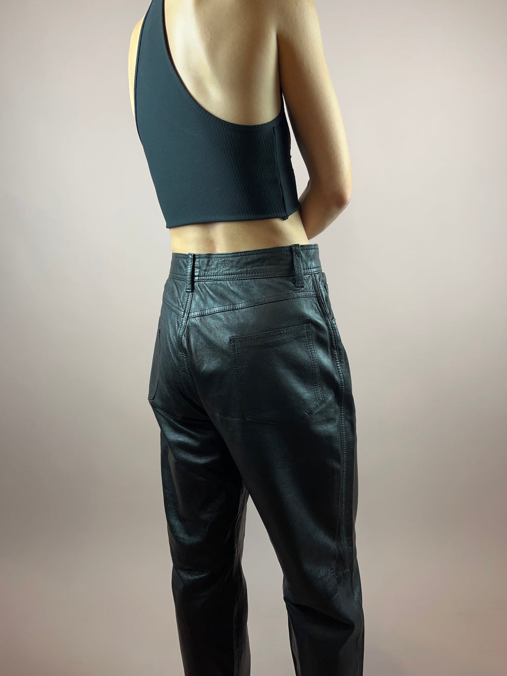 Leatherpants Black Gr. 42