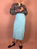 Sporty Rock Hellblau Y2K Gr. 36