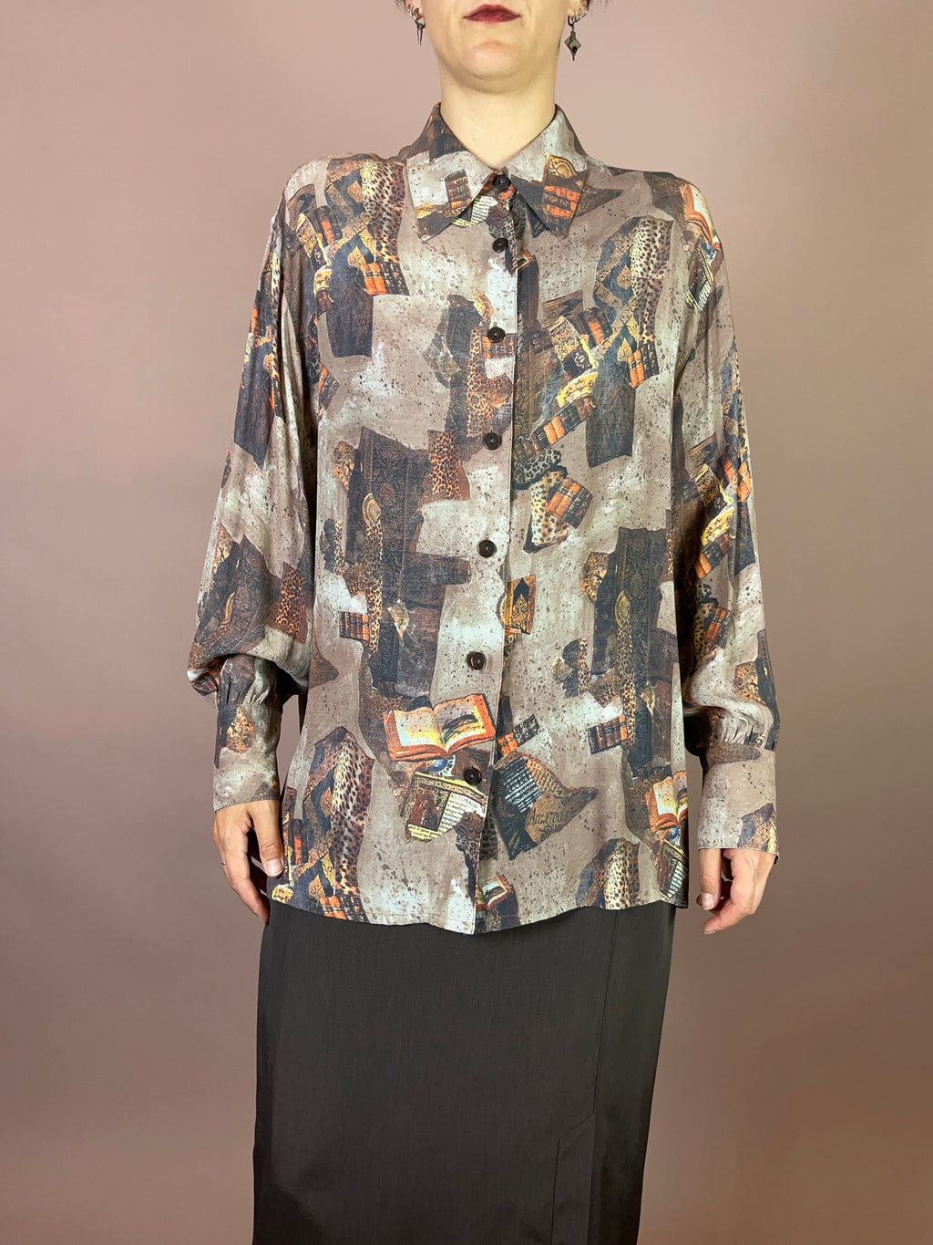 Bluse Bücher Leopard Gr. 38/40