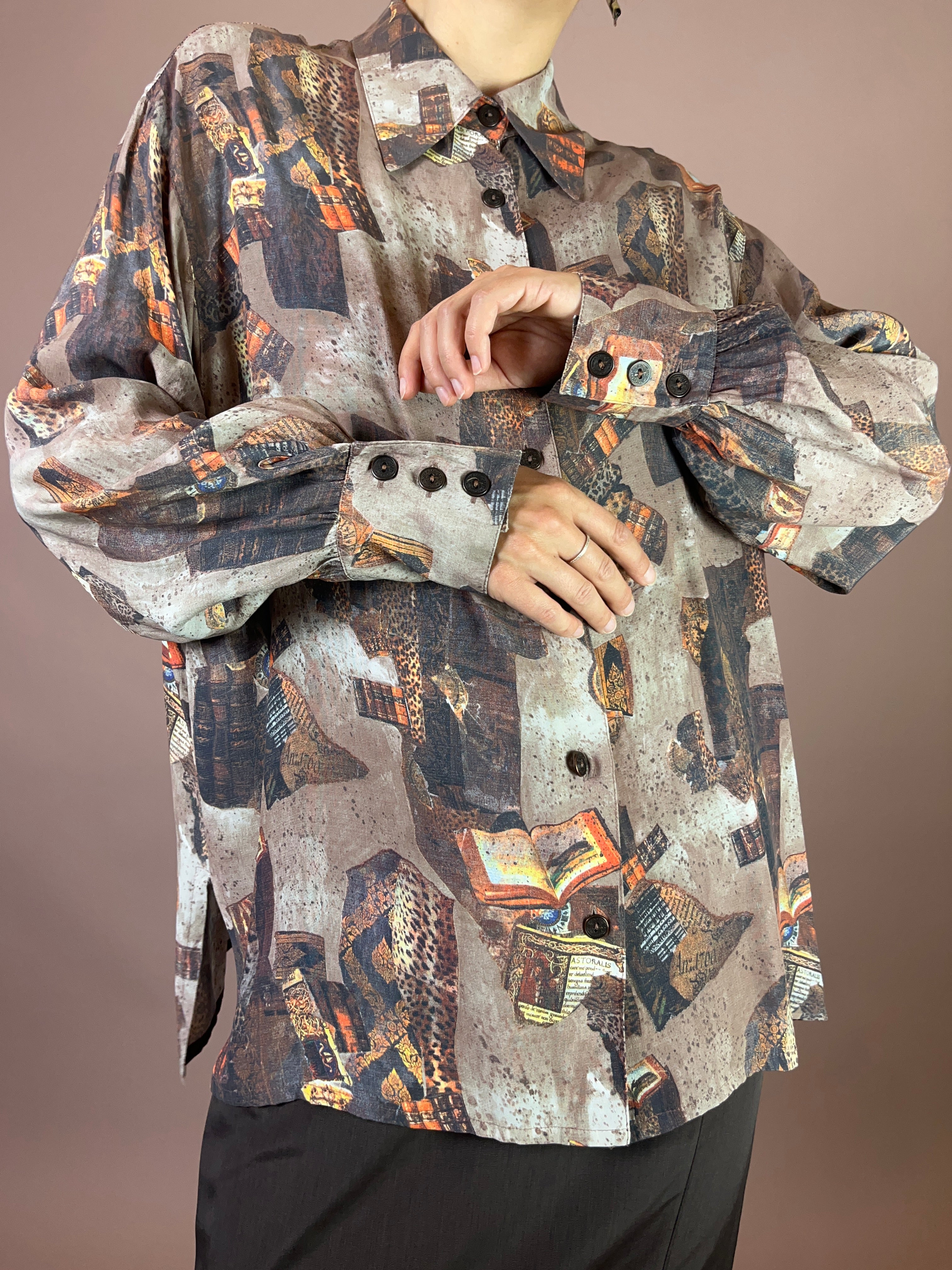 Bluse Bücher Leopard Gr. 38/40