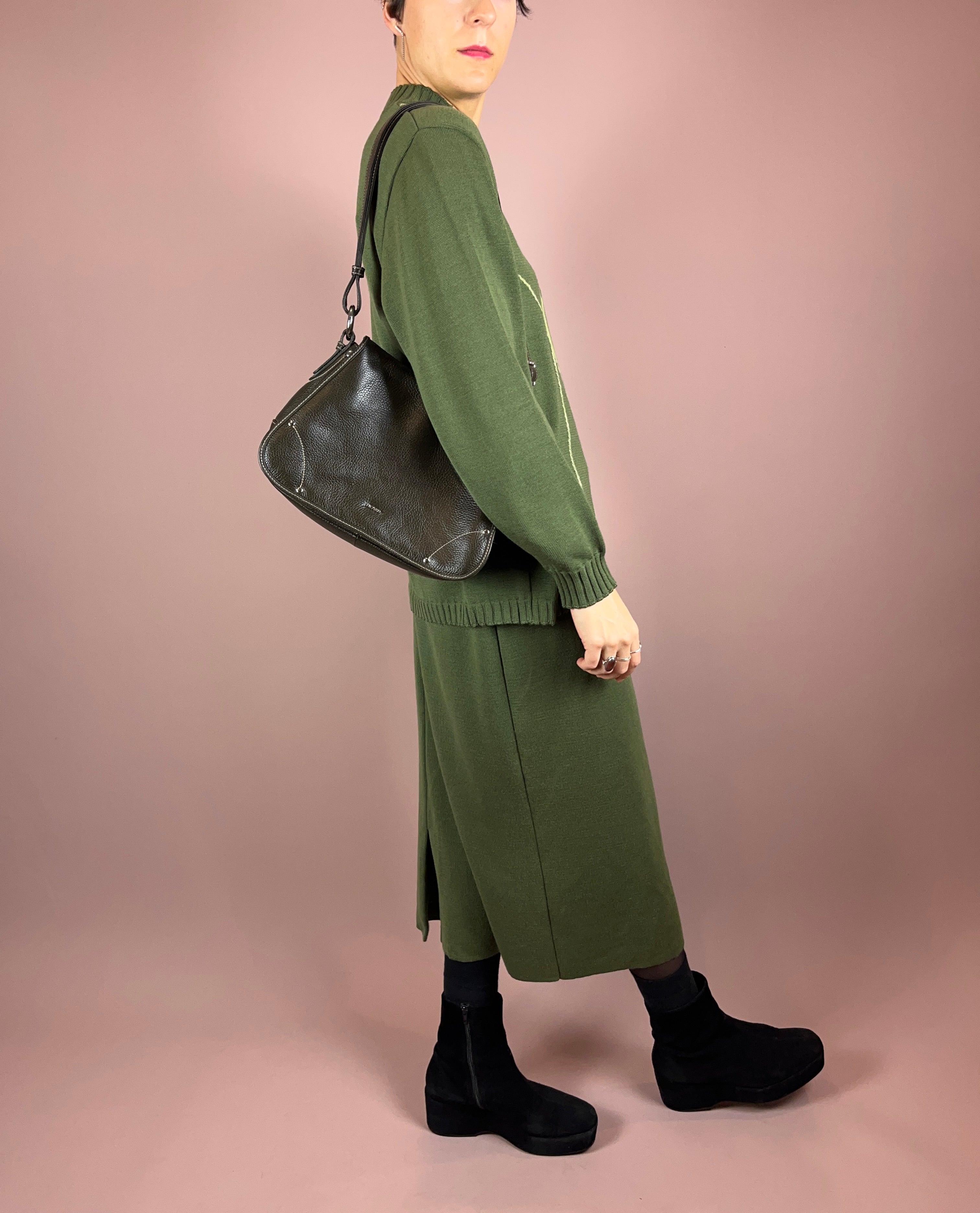 Set Wool Green Gr.42