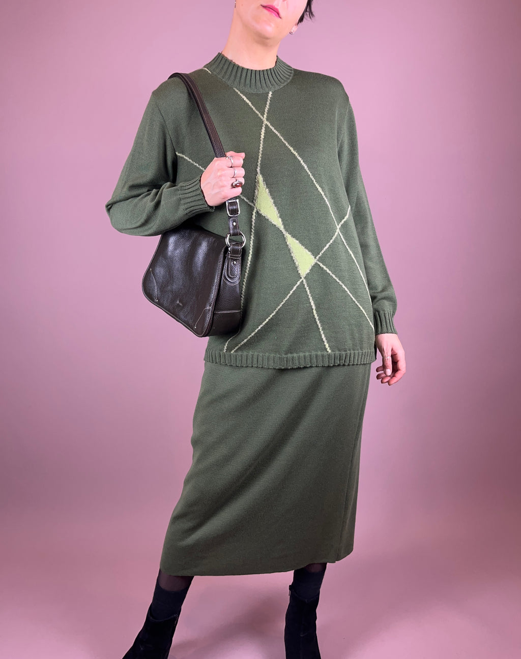 Set Wool Green Gr.42
