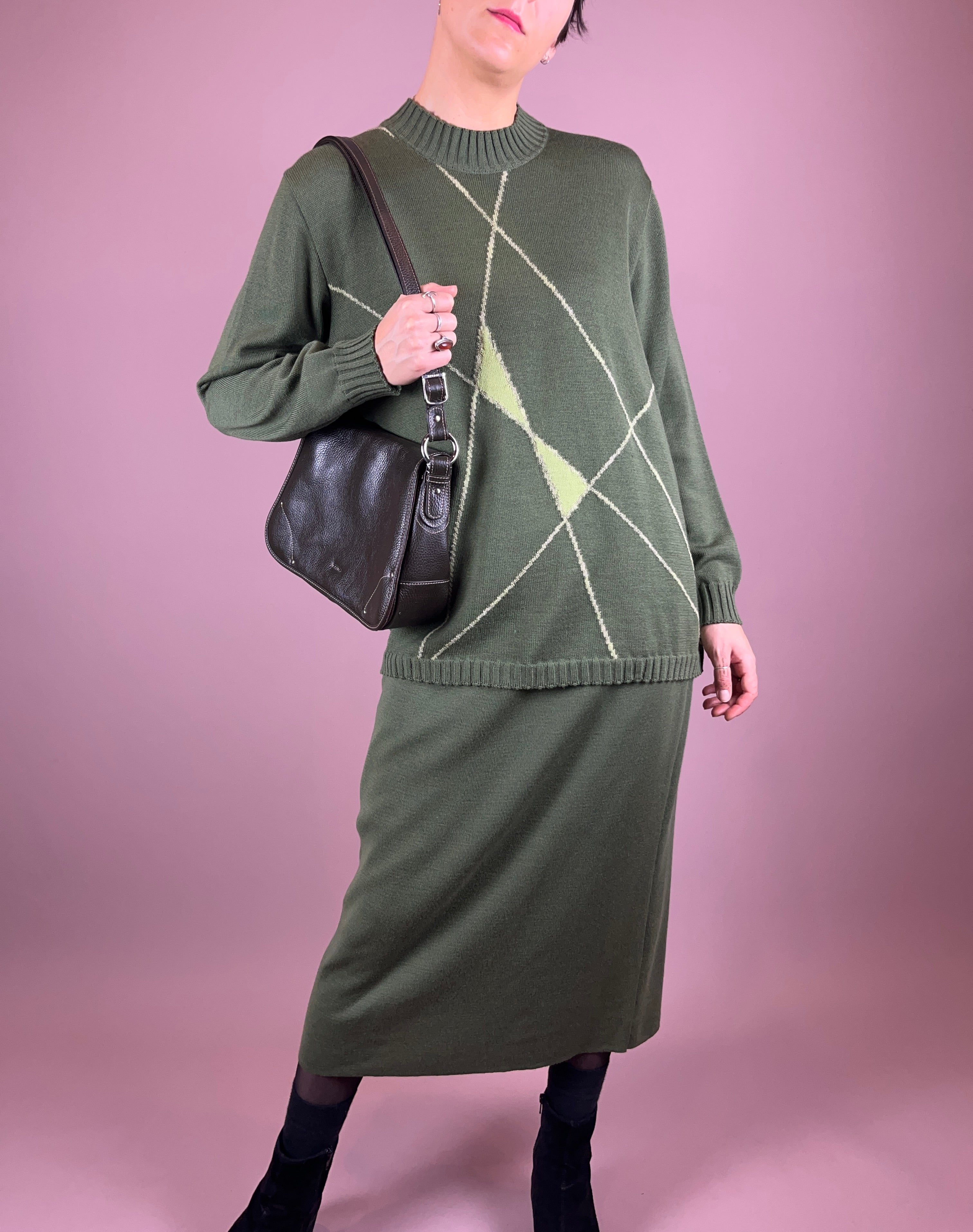 Set Wool Green Gr.42