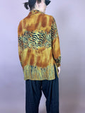 Safari Bluse Zebra Gr. 40