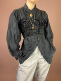 Bustier Samt Corsage Gr. 38