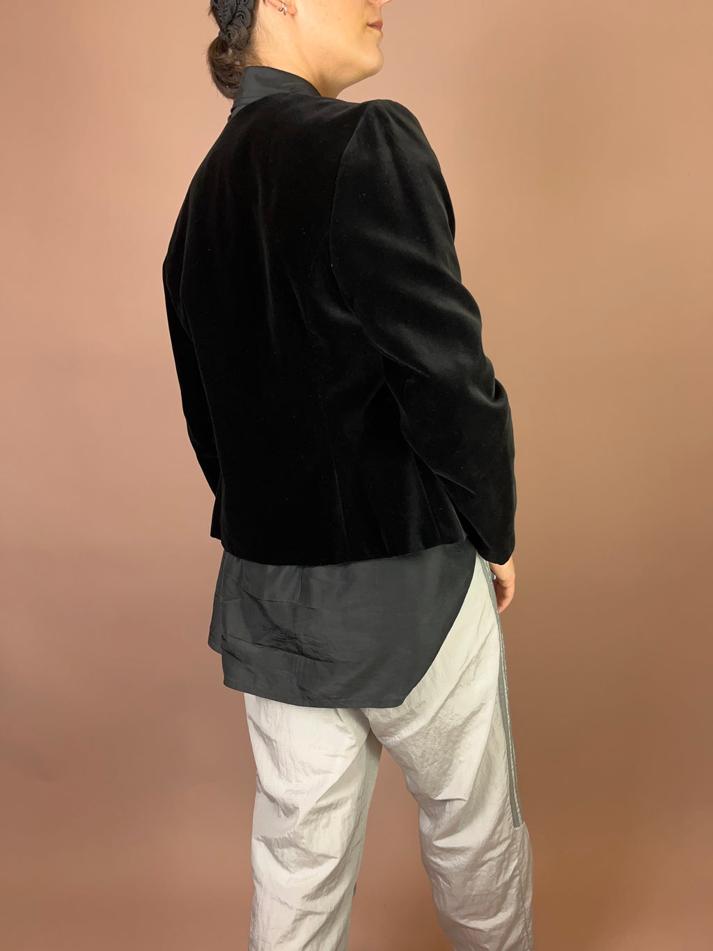 Blazer Samt Goldknöpfe Gr. 36